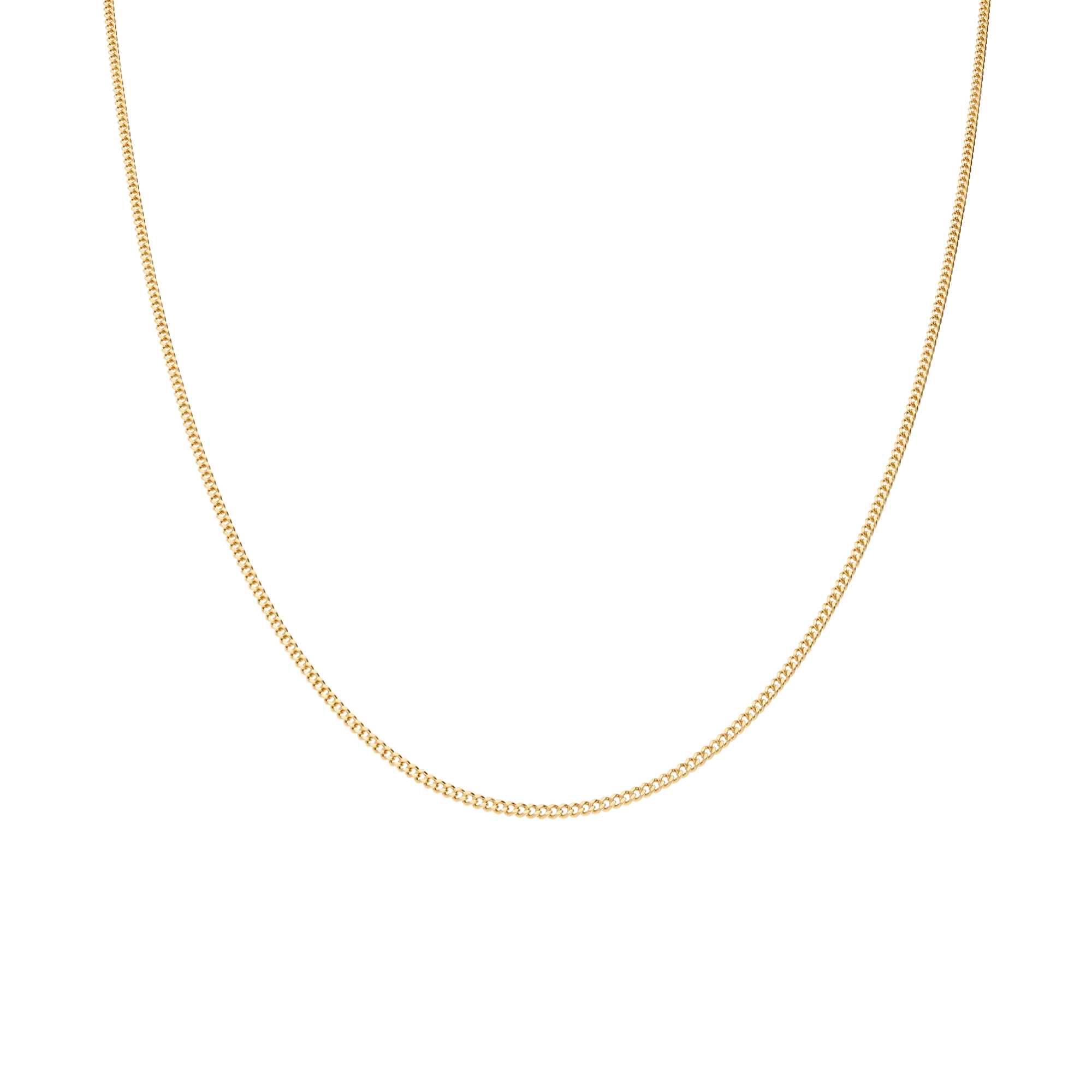 Pansarlänk 43cm 18K guld
