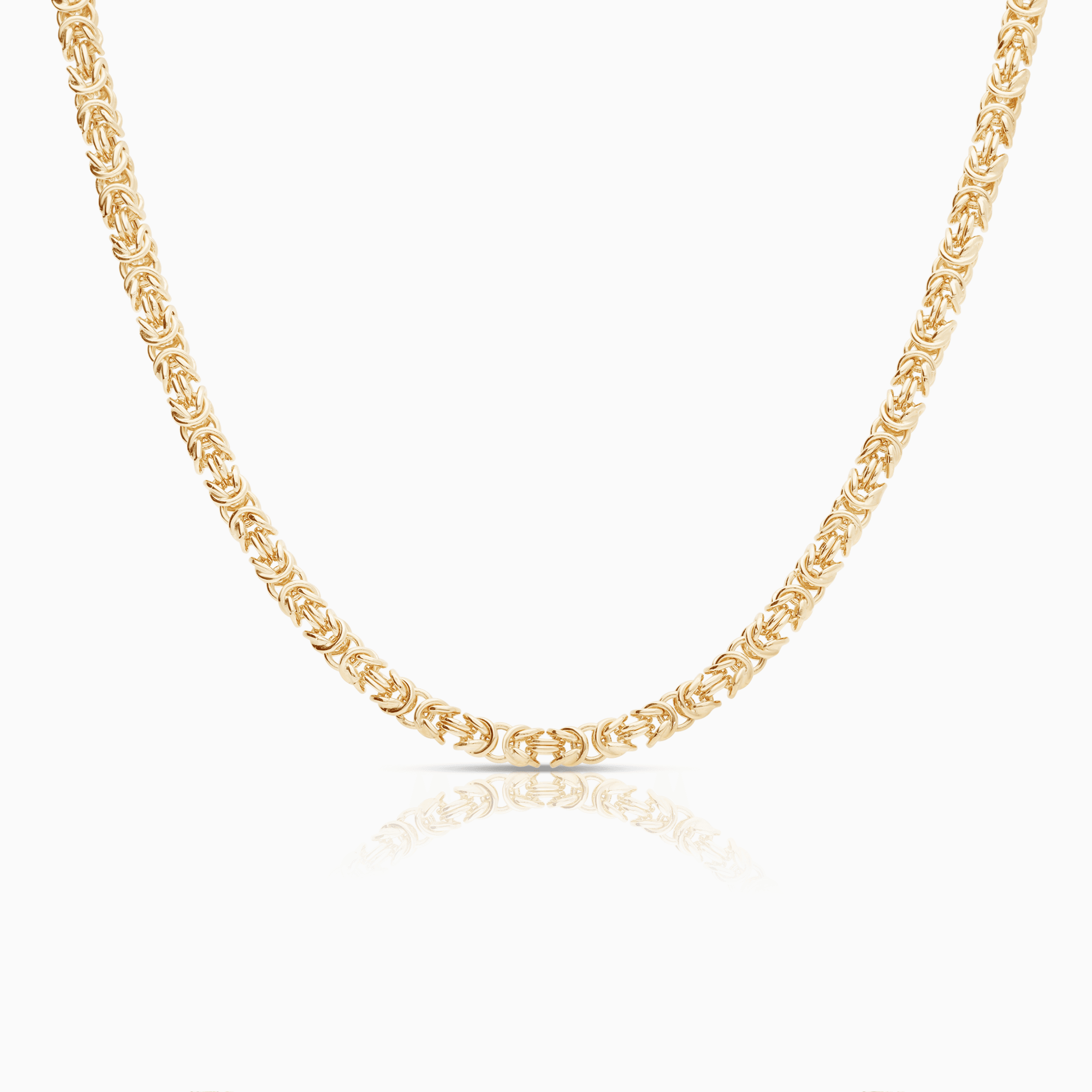 Byzantine chain 27.56g 18K gold