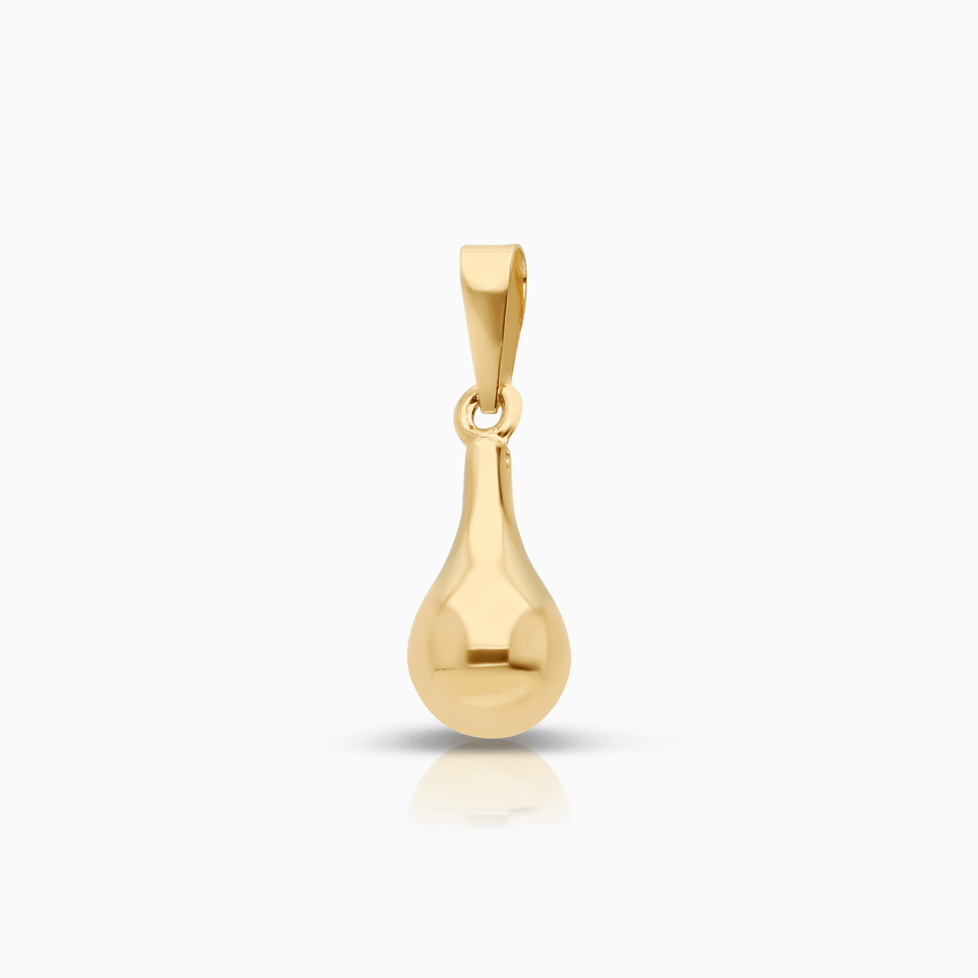 Drop pendant 0.42g 18K gold