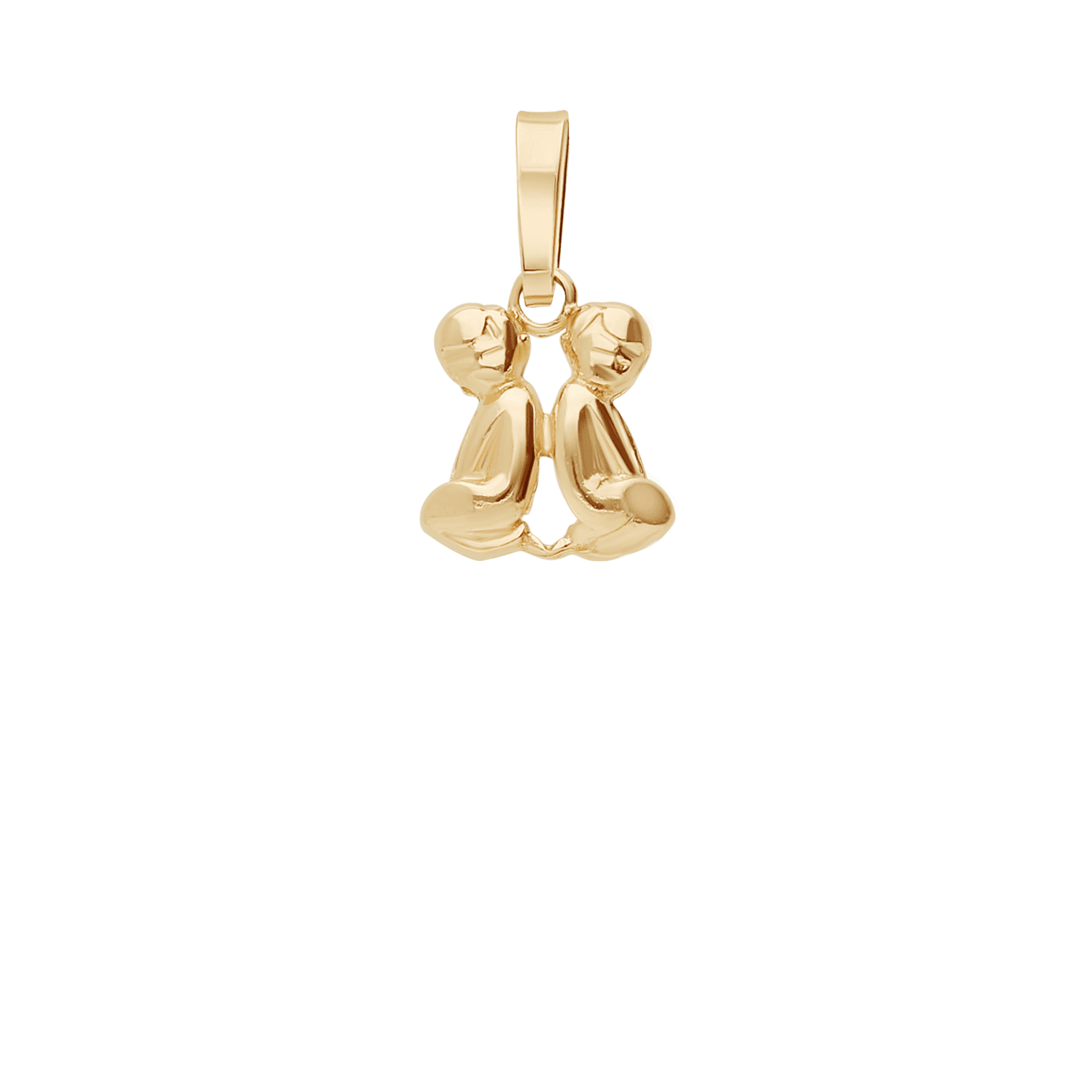 Twin pendant 0.68g 18K gold