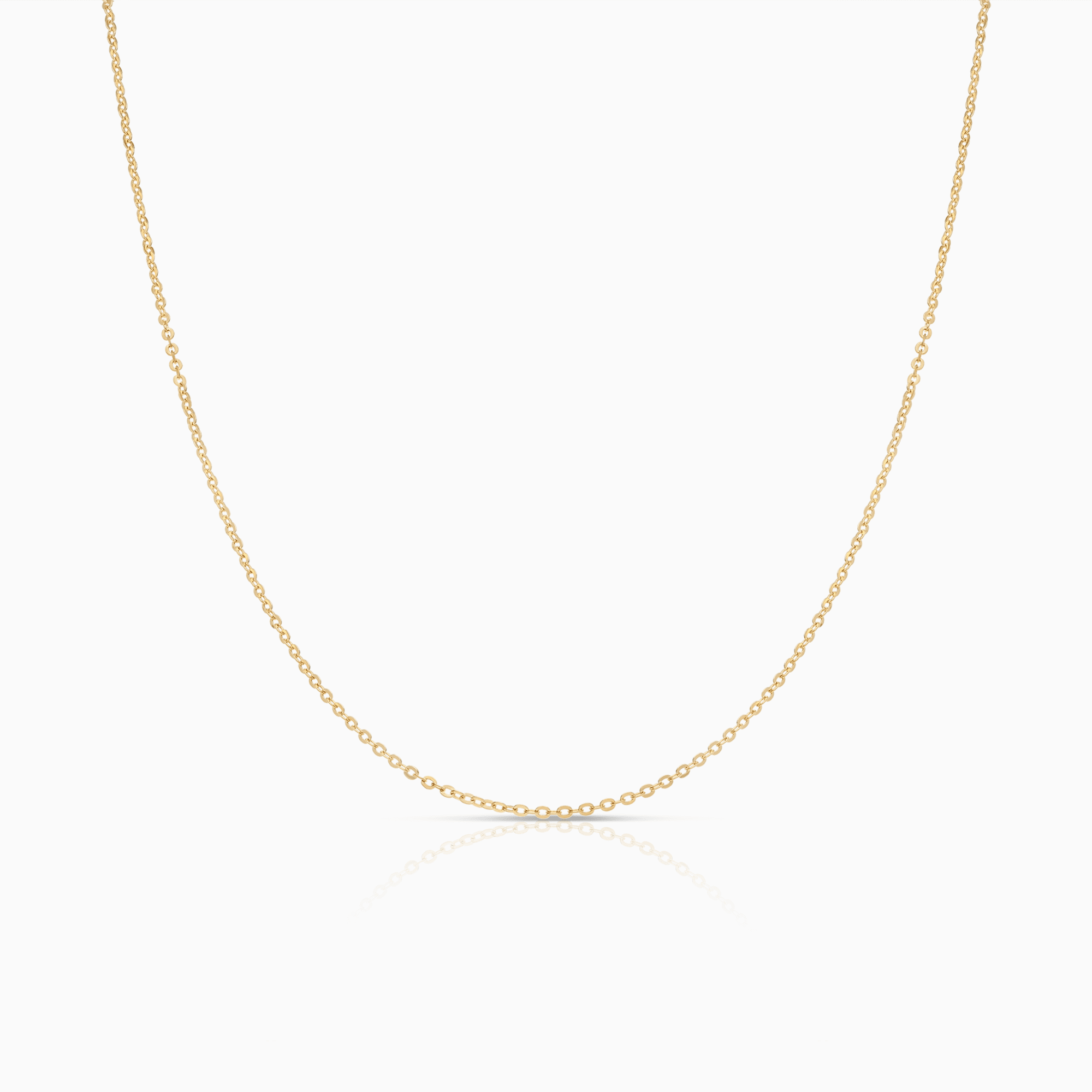 Cable chain 36cm 18K gold