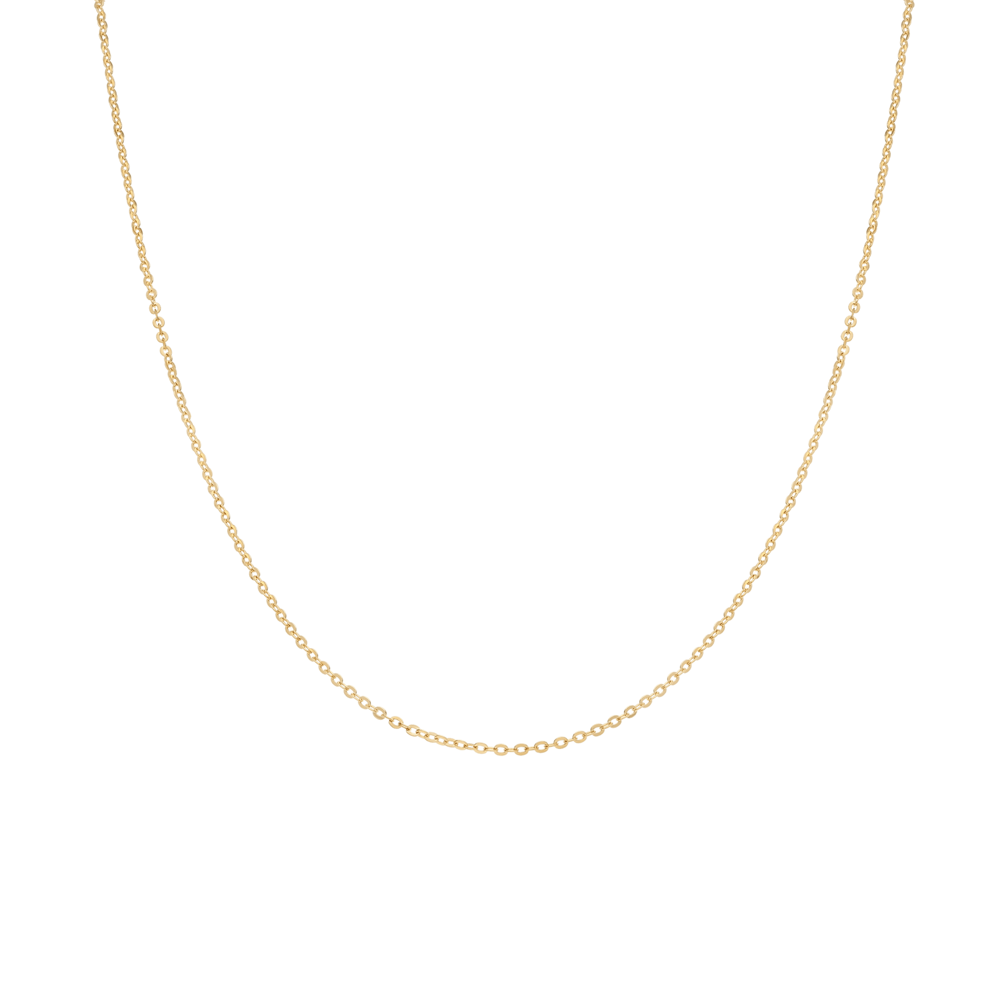 Cable chain 36cm 18K gold