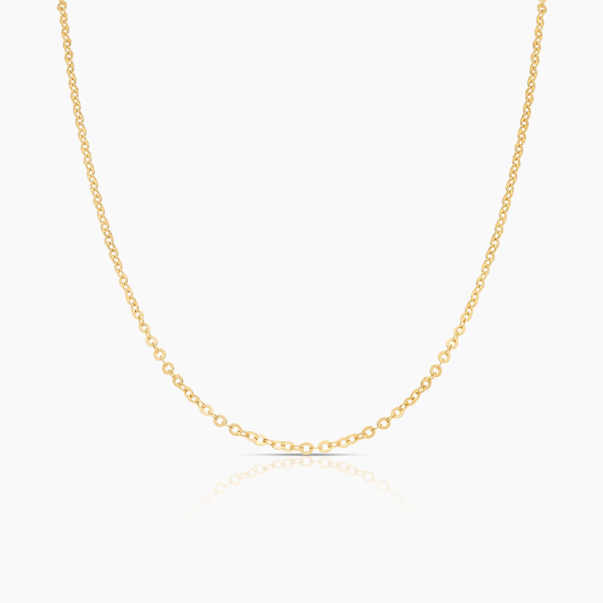 Cable Chain 51cm 18K Gold