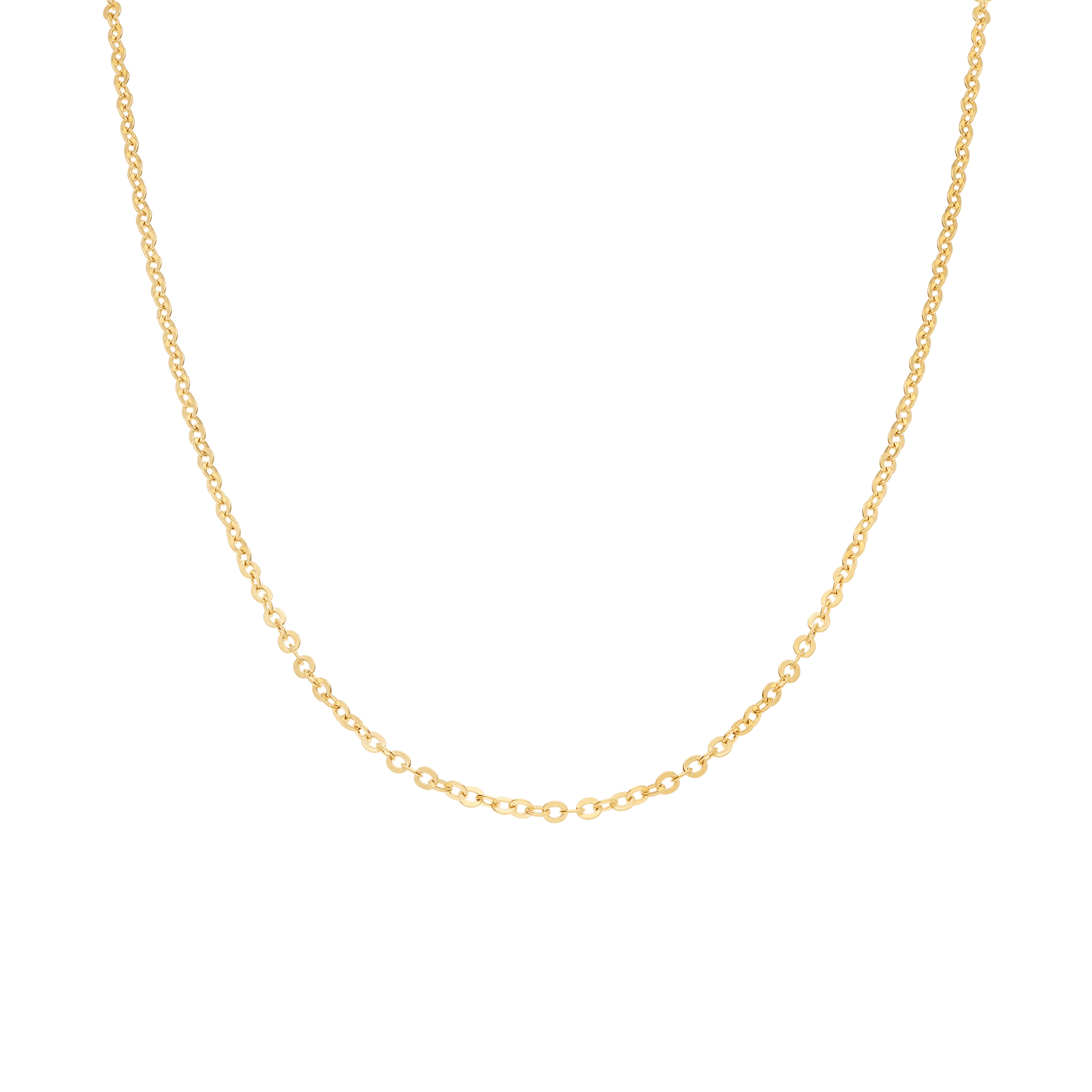 Cable Chain 51cm 18K Gold