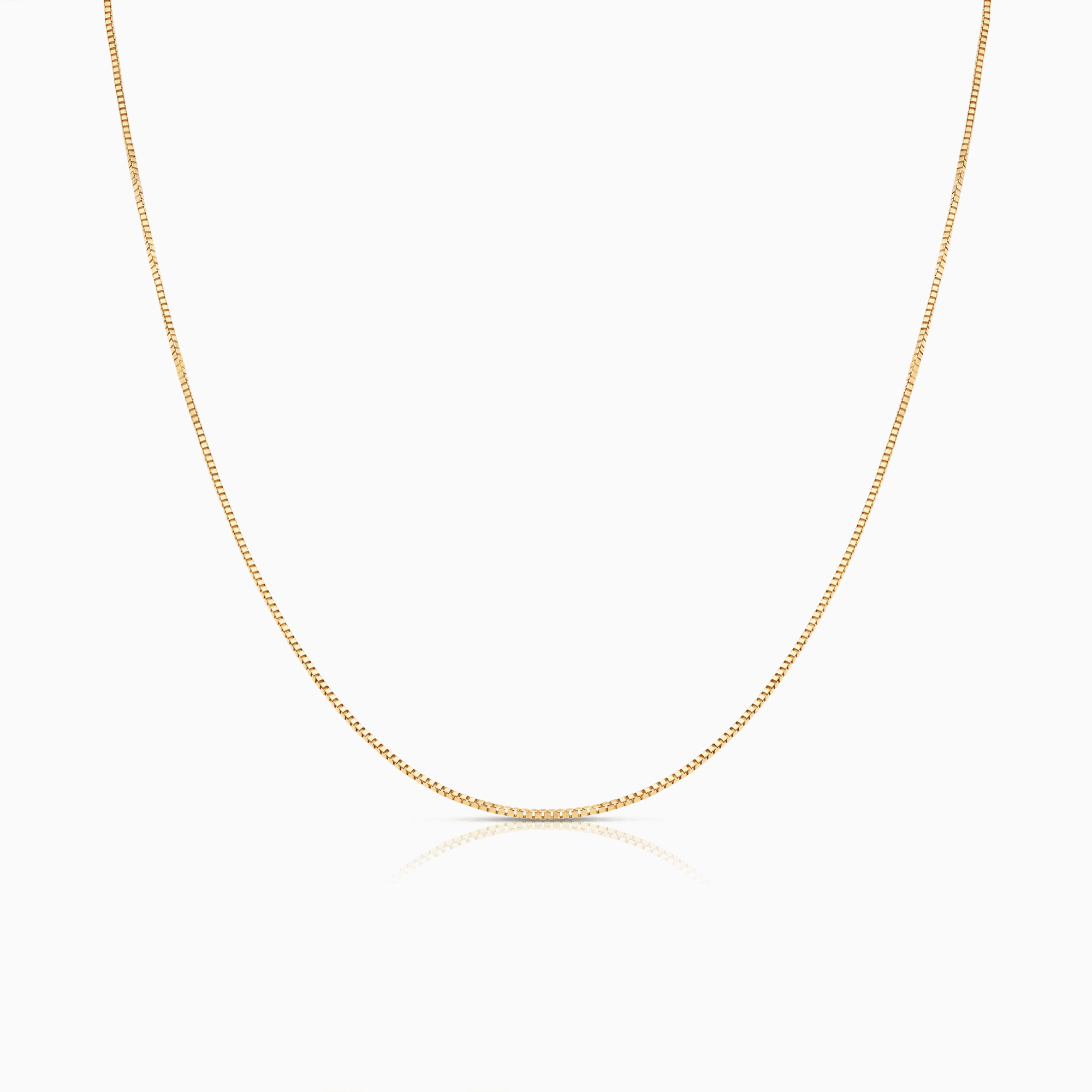 Venezialänk 43cm 18K guld