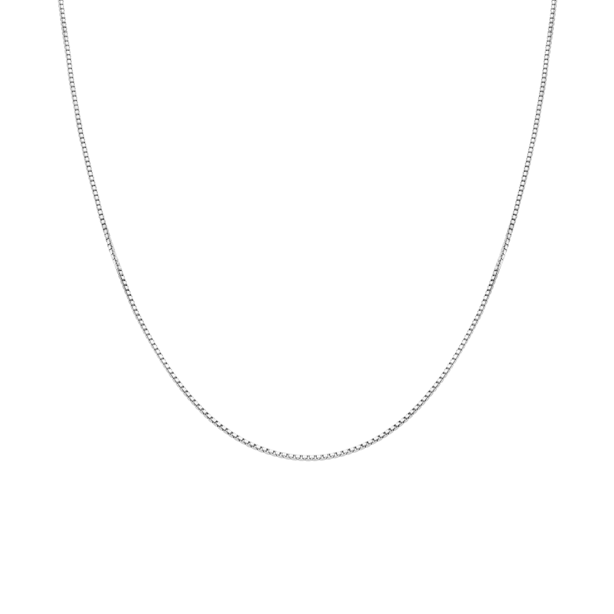 Venezialänk 41cm 18K vitguld