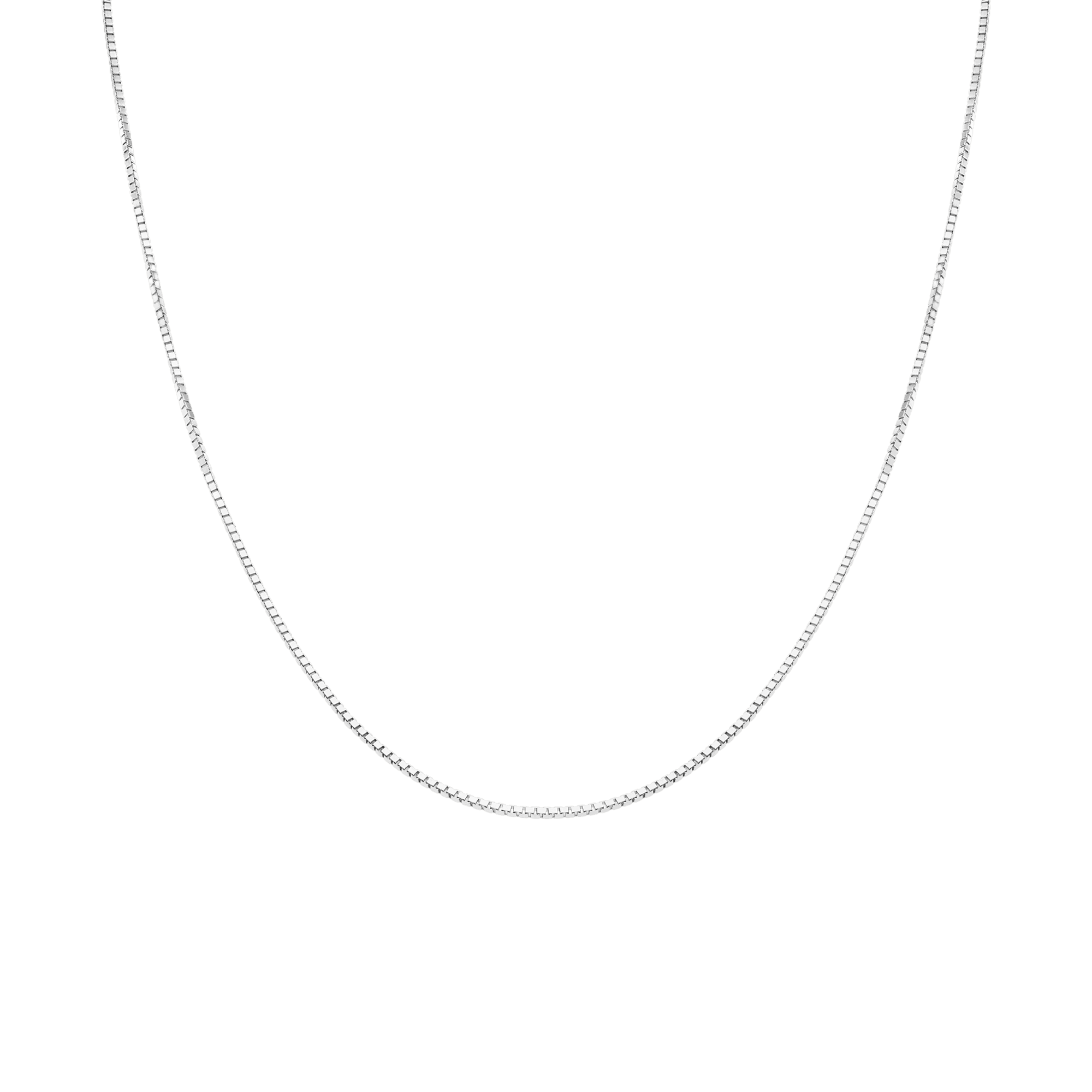 Veneziakedja 37,5cm 18K vitguld