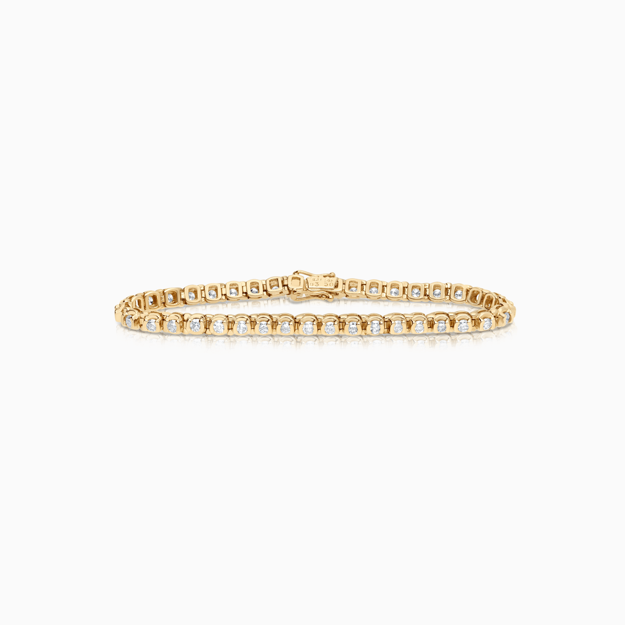 Tennisarmband 3,50ct 14K guld