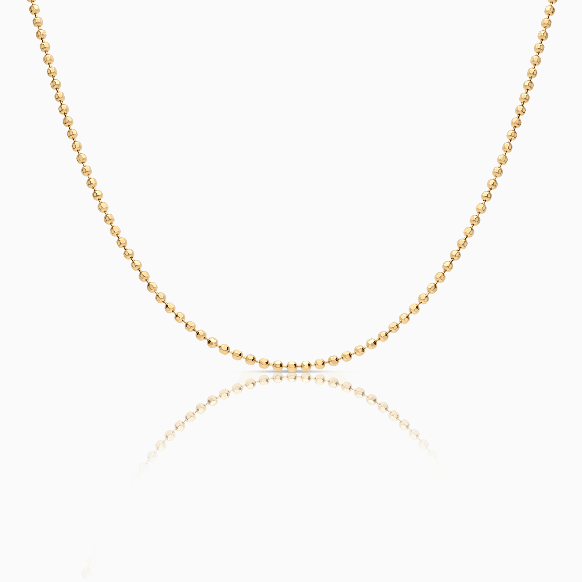 Bead chain 6.45g 18K gold