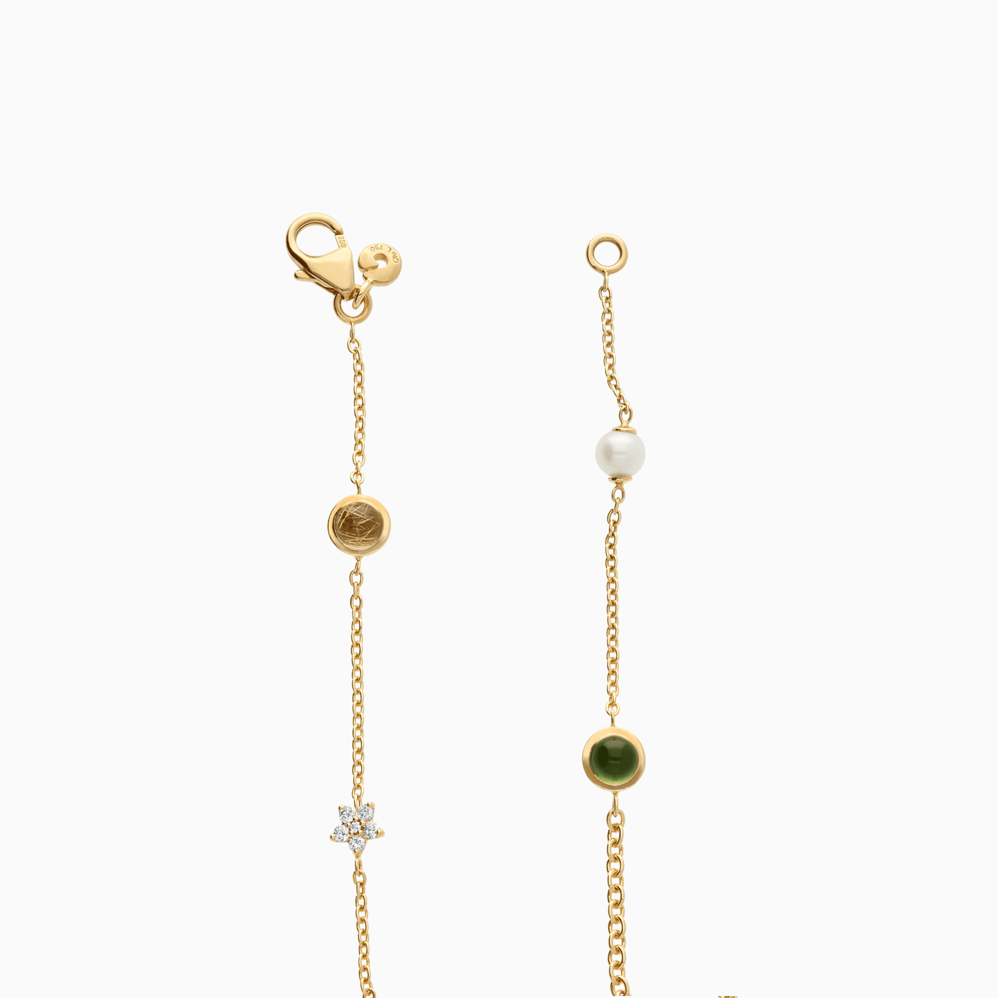 Ole Lynggaard Shooting Stars Bracelet 0.10ct 18K gold