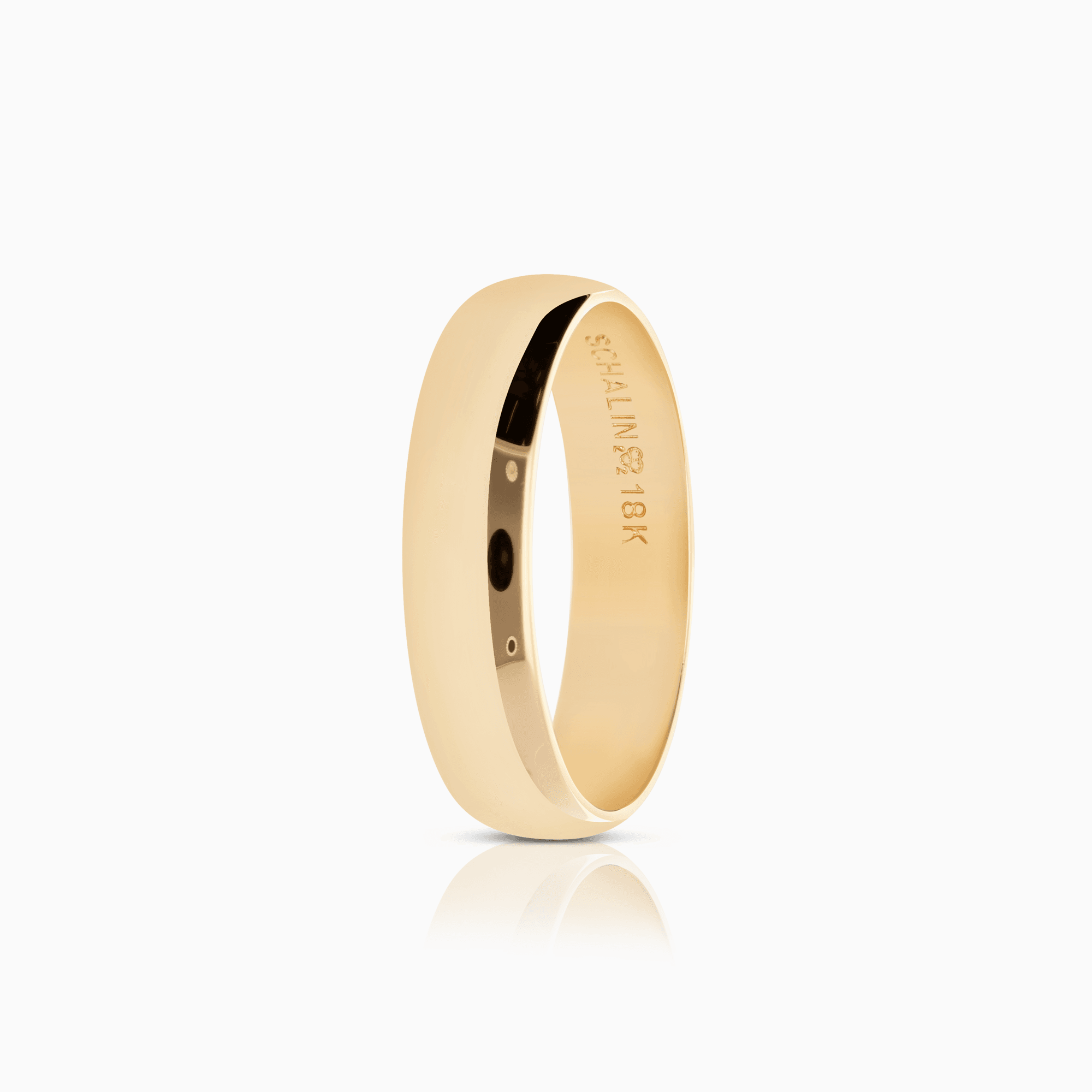 Slät ring 4,40g 18K guld