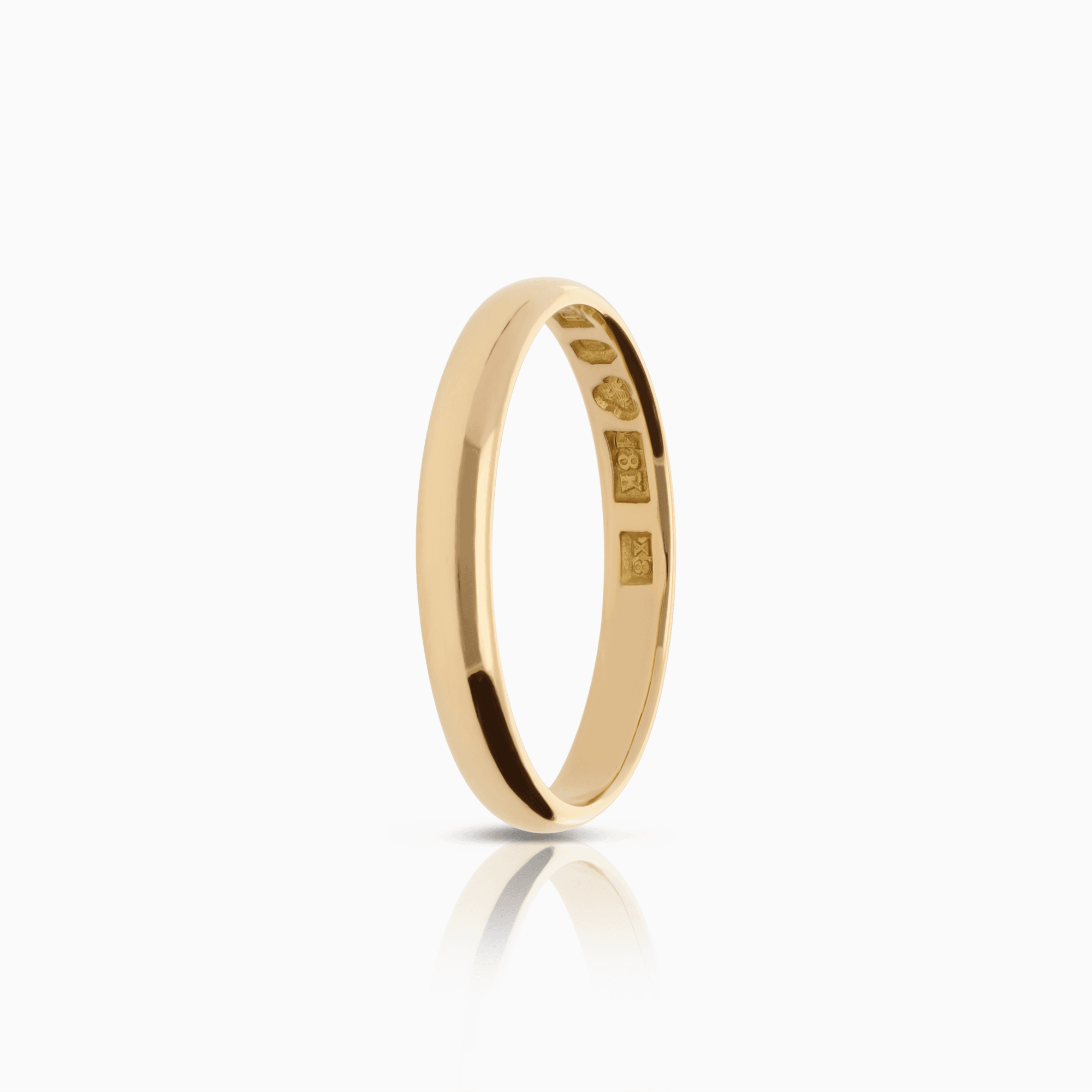 Plain Ring 3.05g 18K Gold