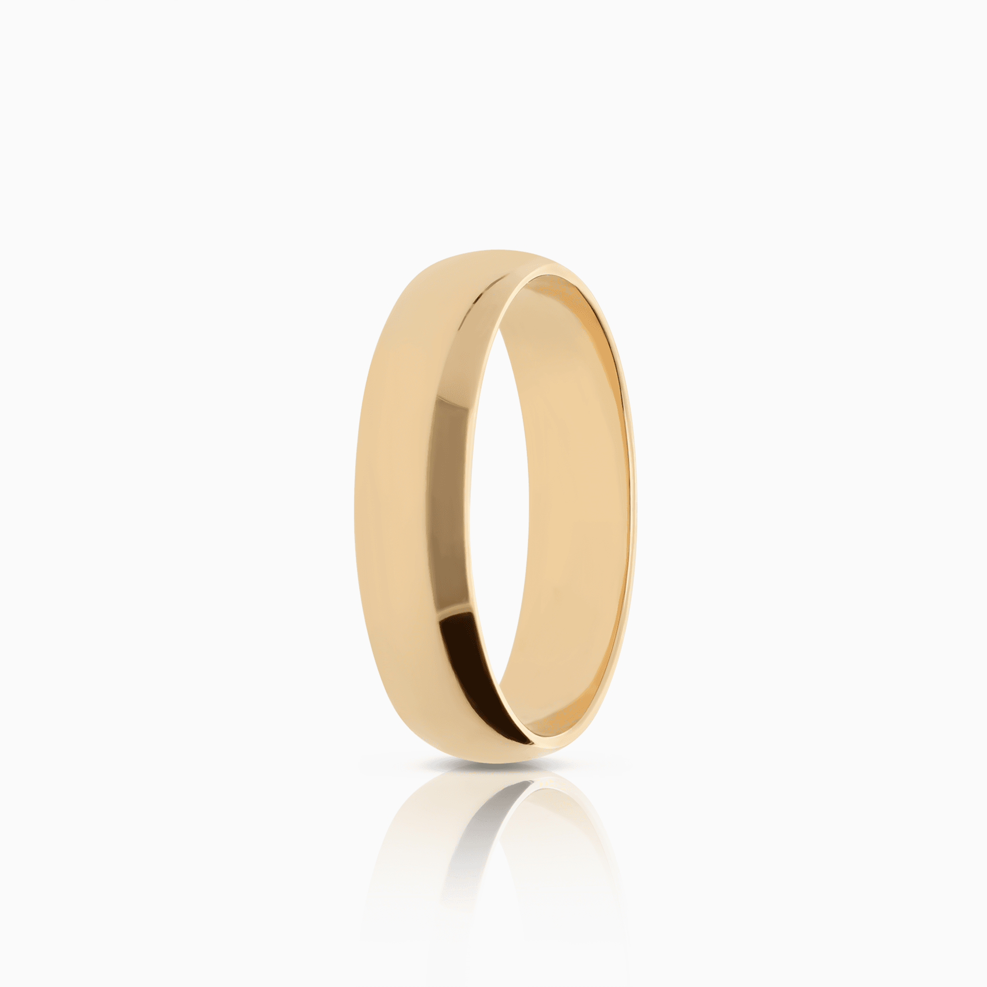 Plain ring 4.54g 18K gold