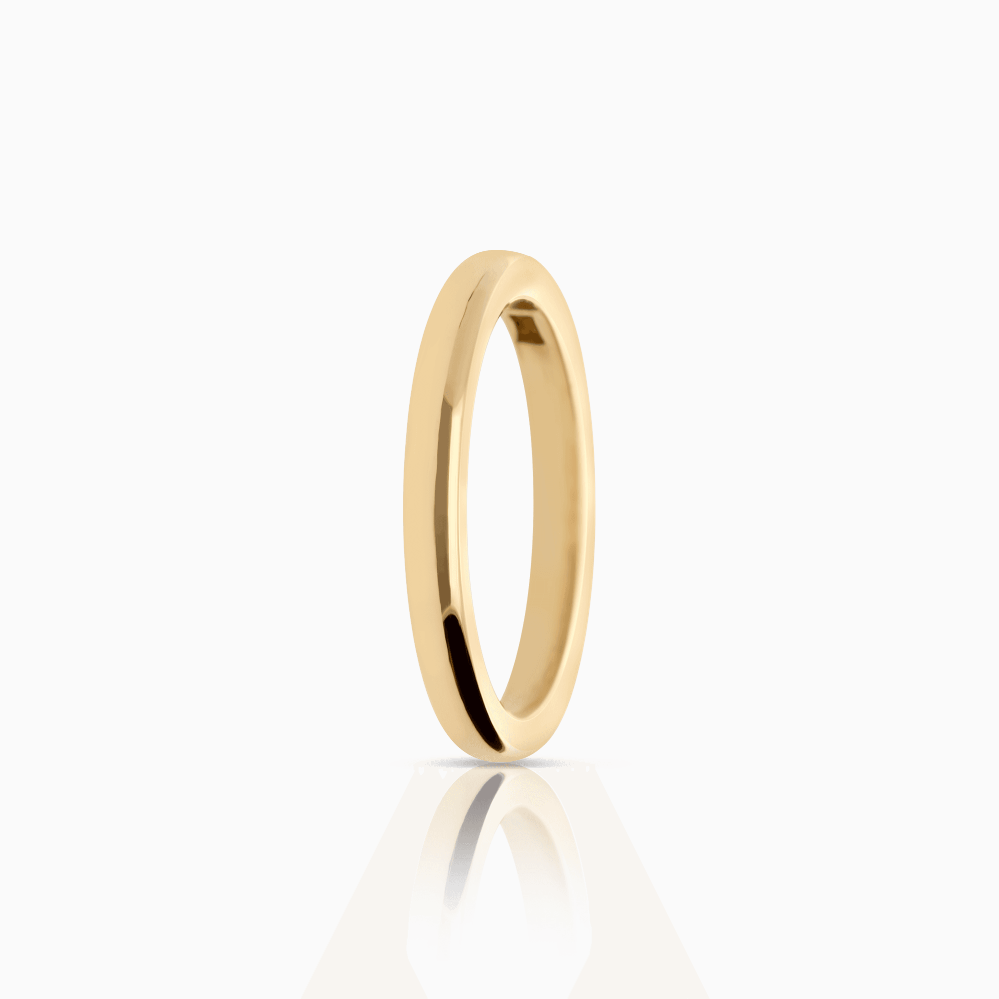 Slät guldring 4,08g 18K