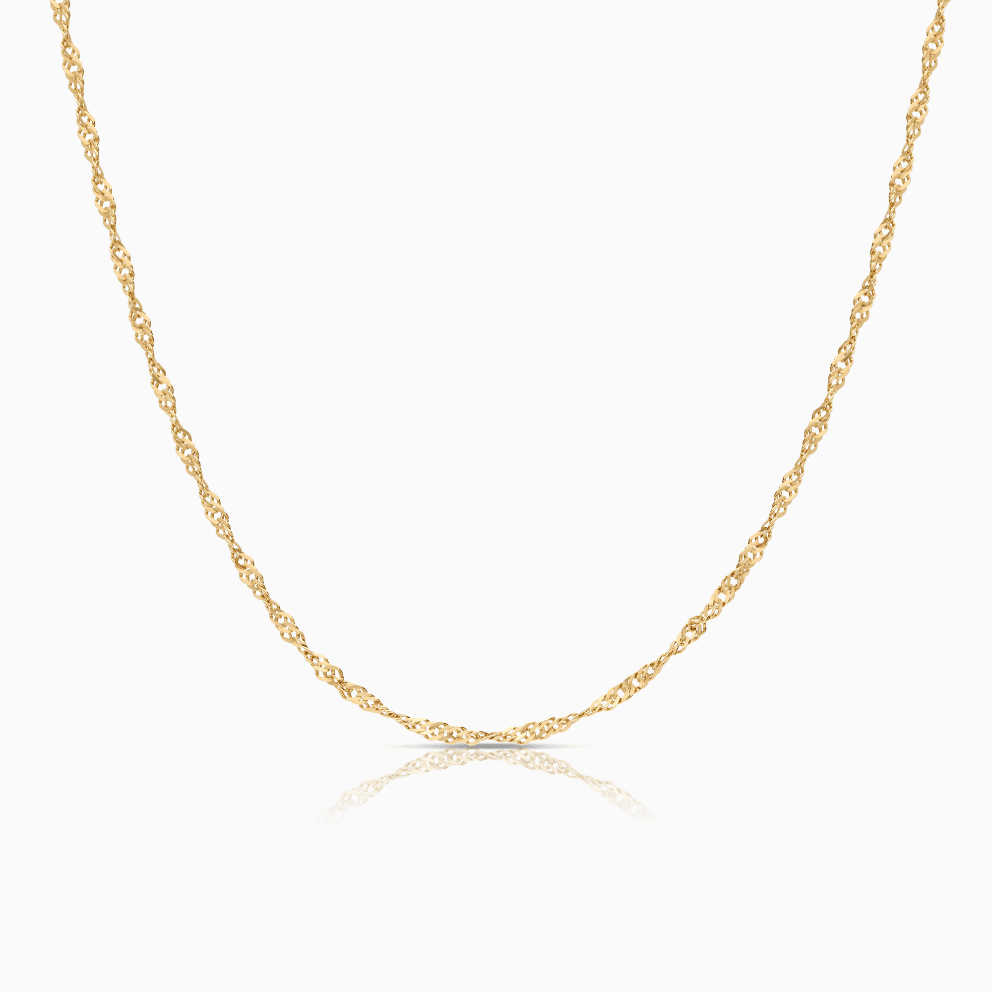 Singapore chain 3.98g 14K gold