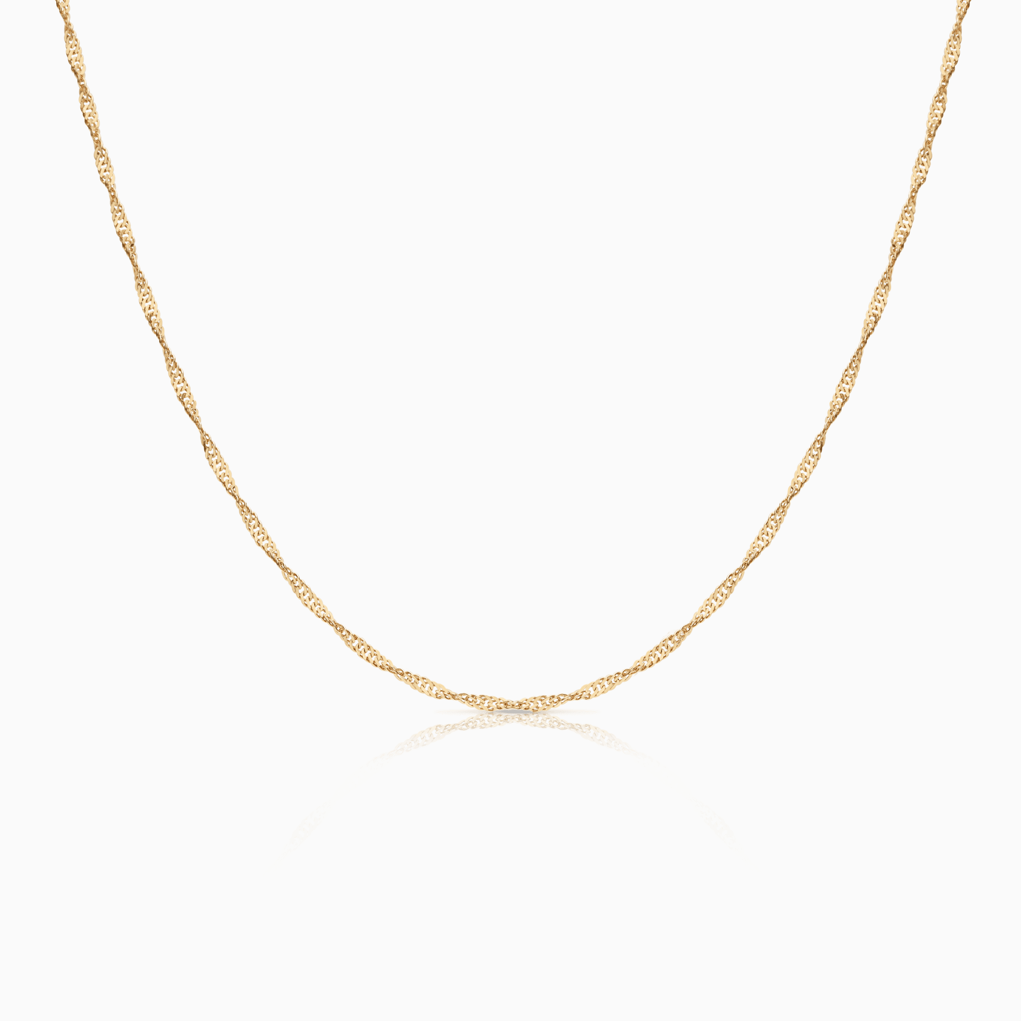 Singaporekedja 3,70g 14K guld