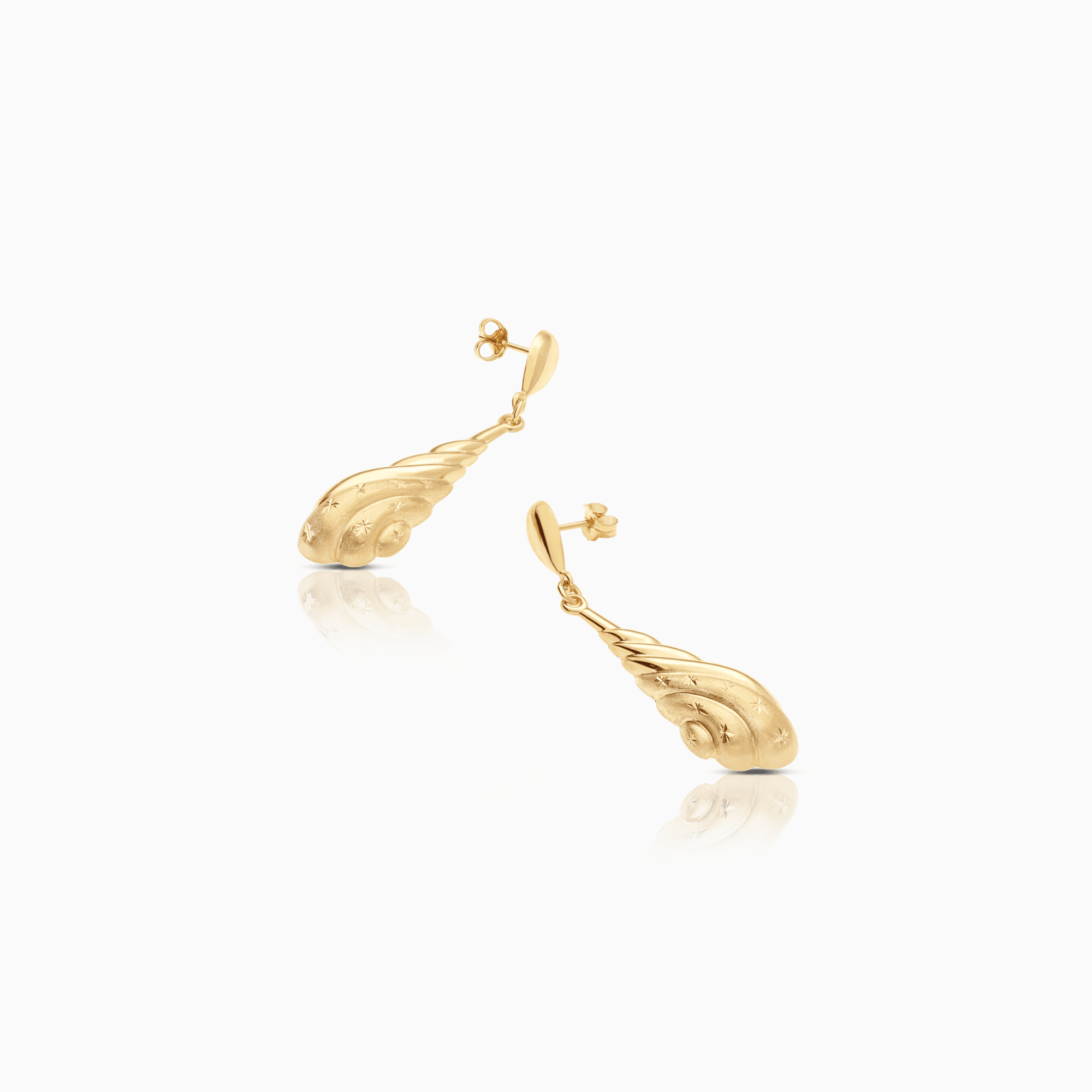 Gold Earrings 2.0g 18K Gold