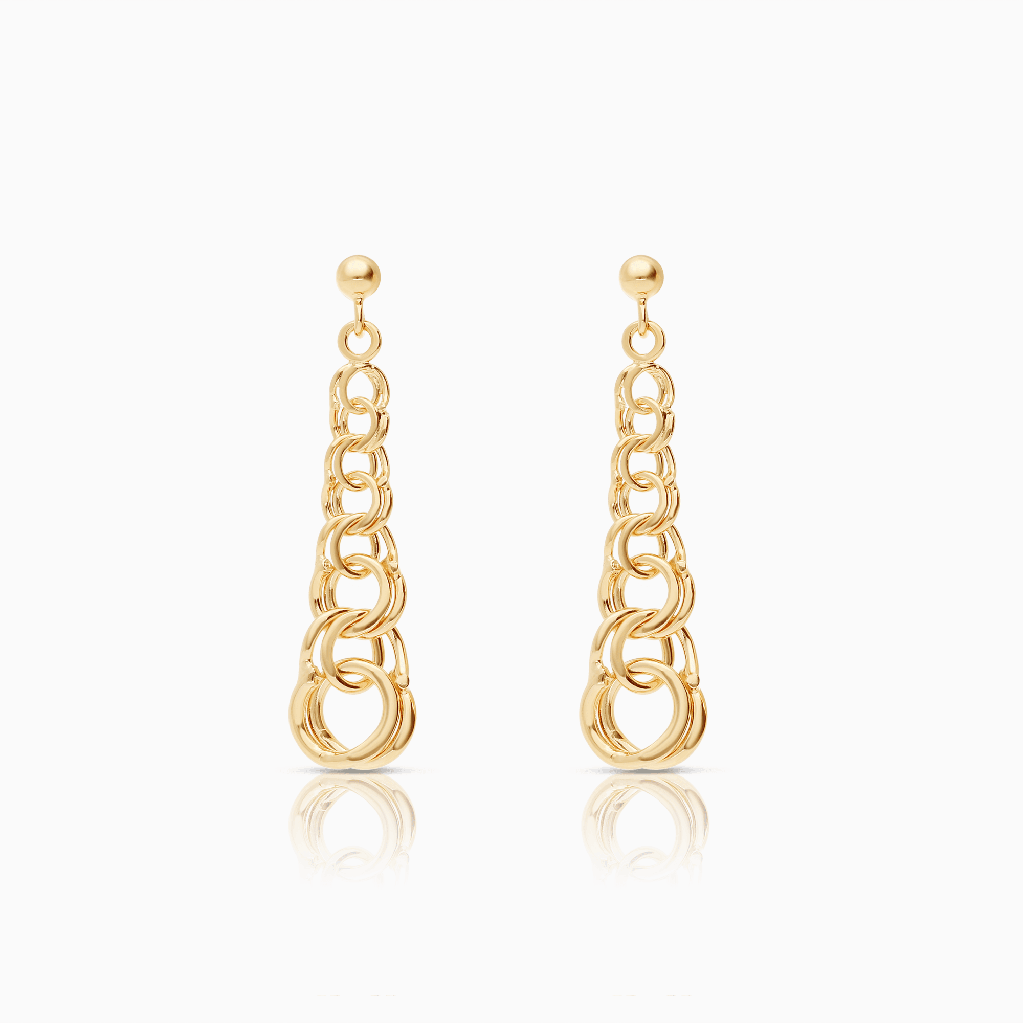 Bismarck earrings 3.67g 18K gold