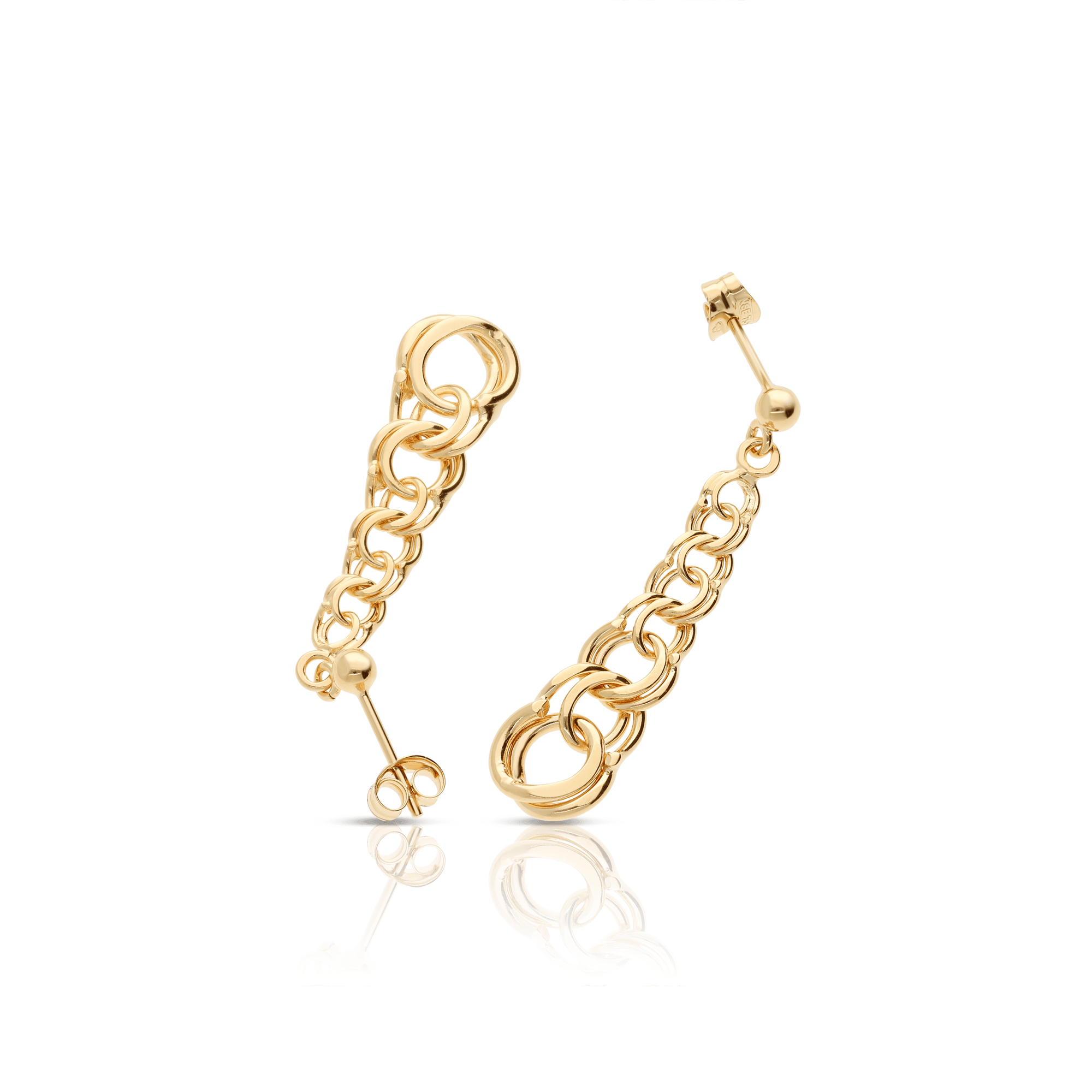 Bismarck earrings 3.67g 18K gold