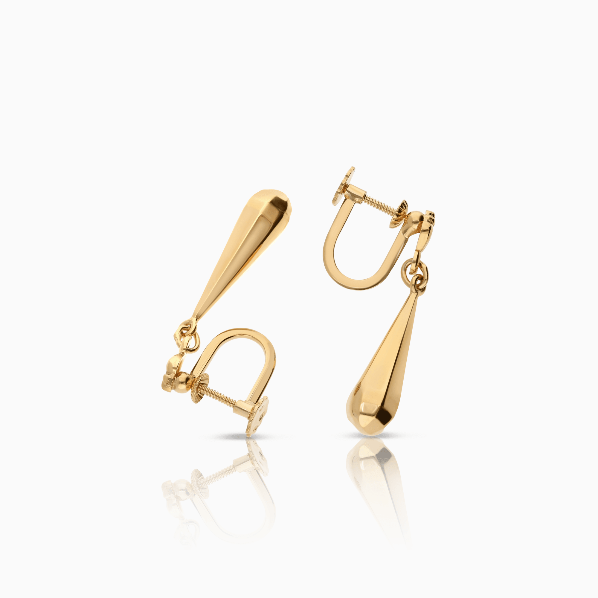 Drop earrings 2.82g 18K gold