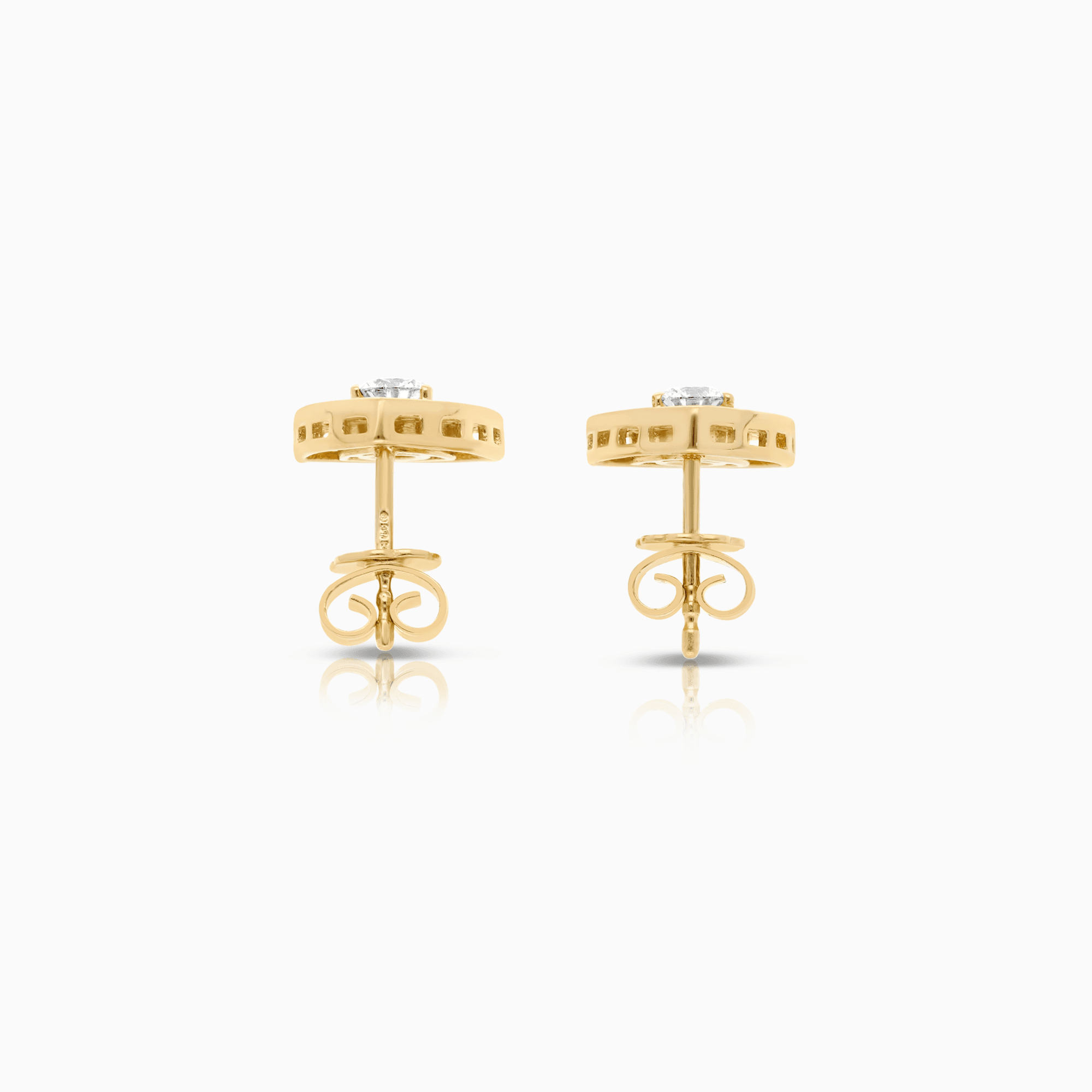 Diamond earrings 1.00ct 18K
