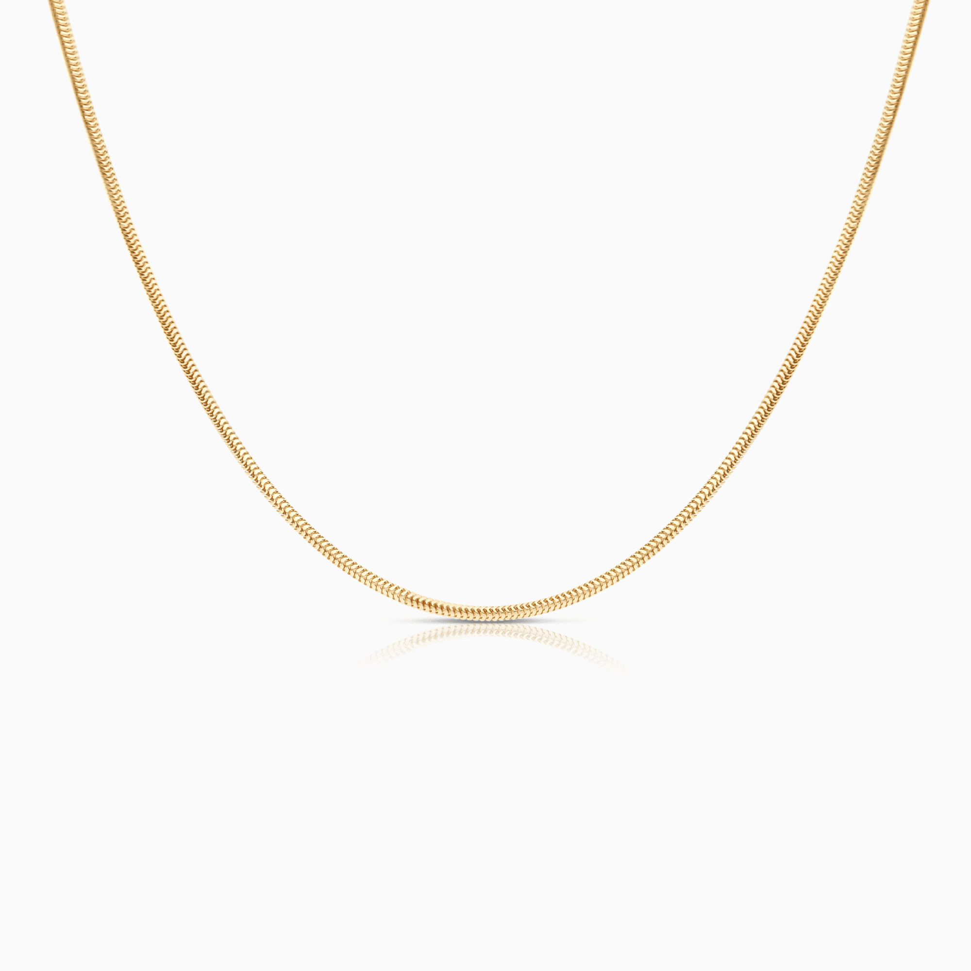 Snake chain, 8.15g, 18K gold
