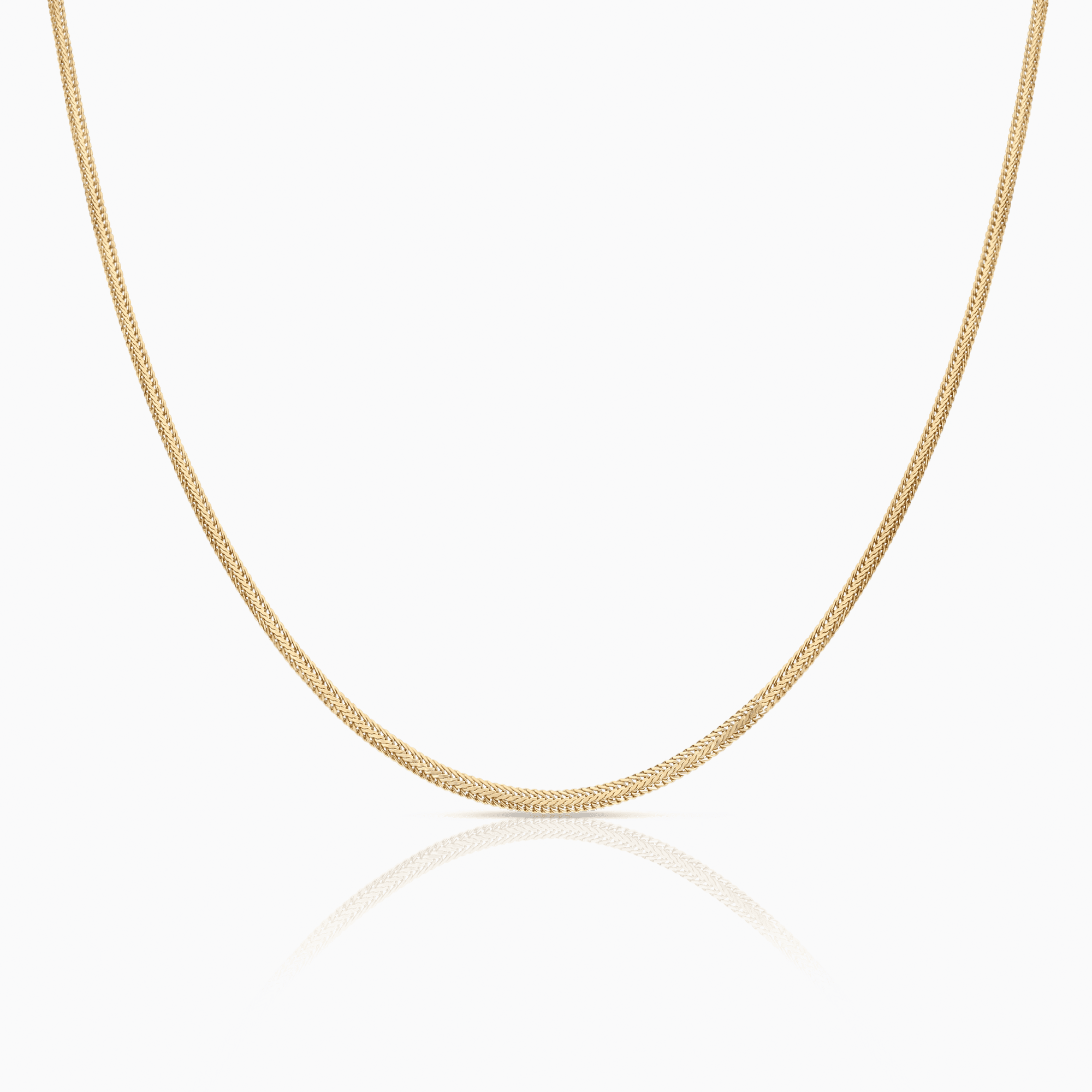Fox Tail Necklace 3.78g 18K Gold