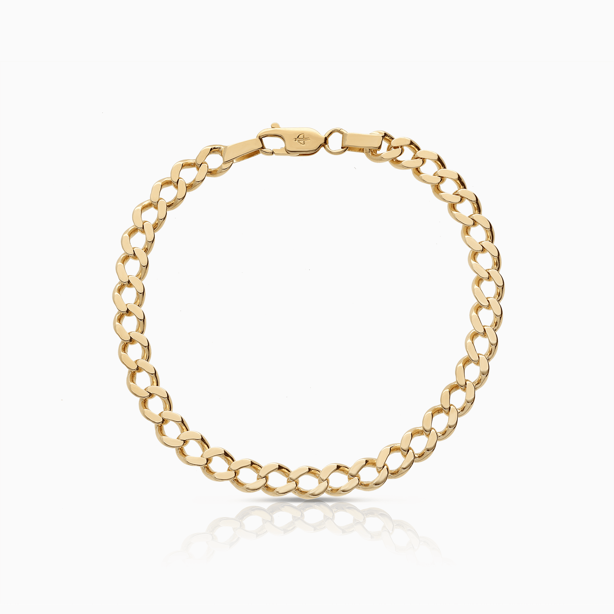 Curb bracelet 18.25g 18K gold