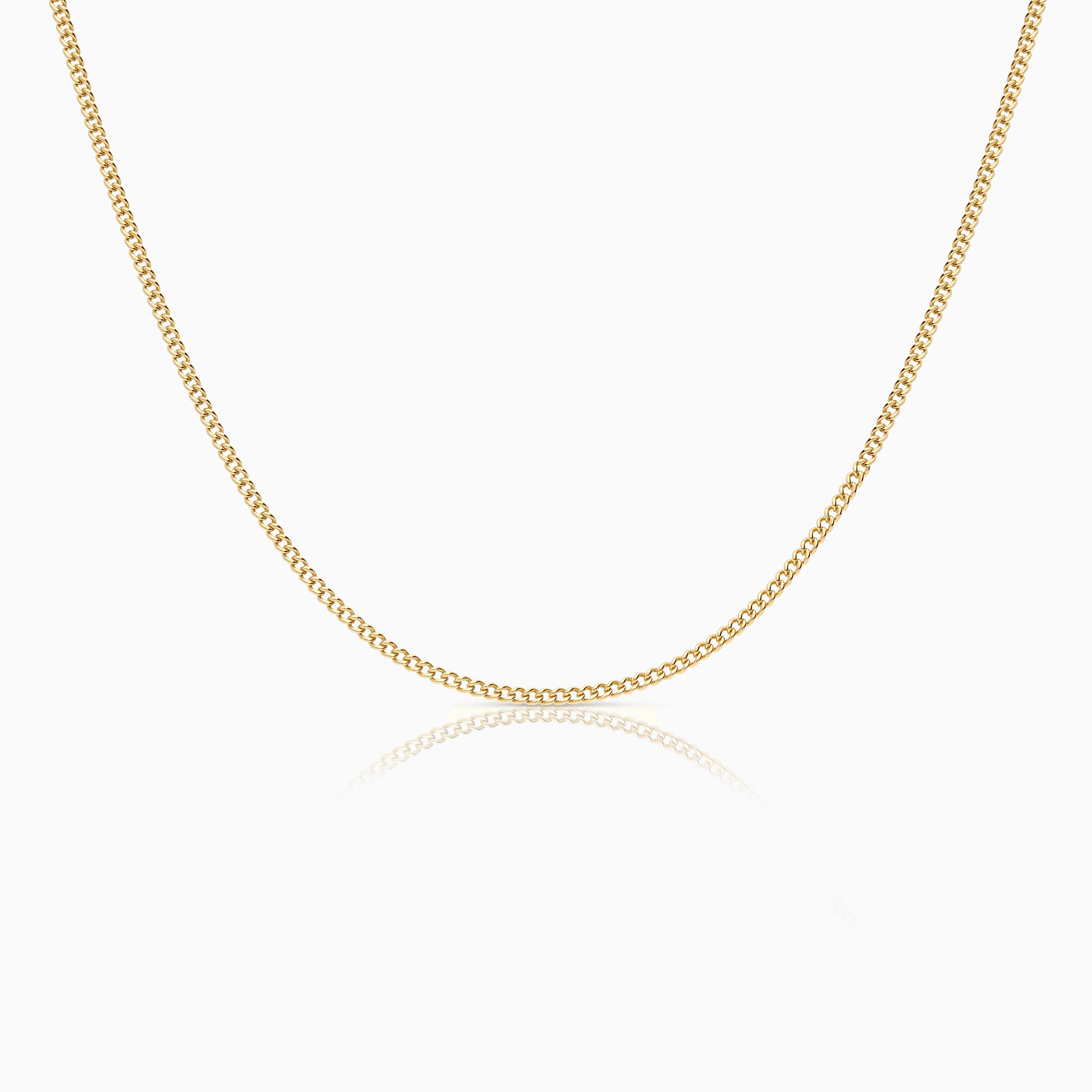 Curb chain 5.30g 18K gold