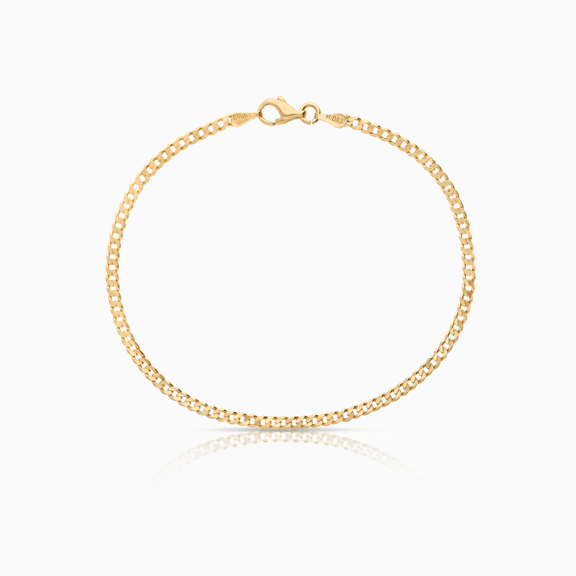 Curb Bracelet 3.40g 14K Gold
