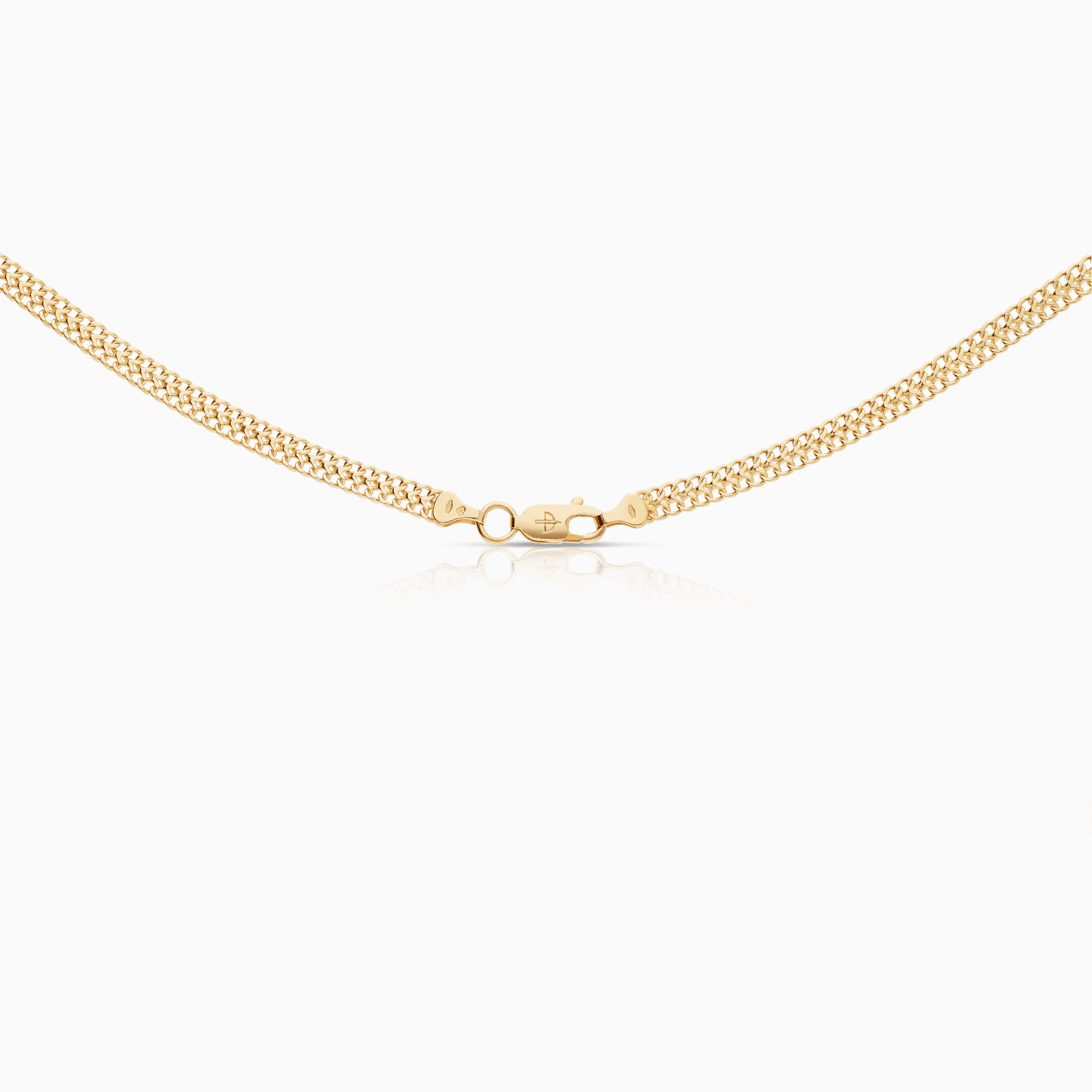 Herringbone necklace 9.52g 18K gold