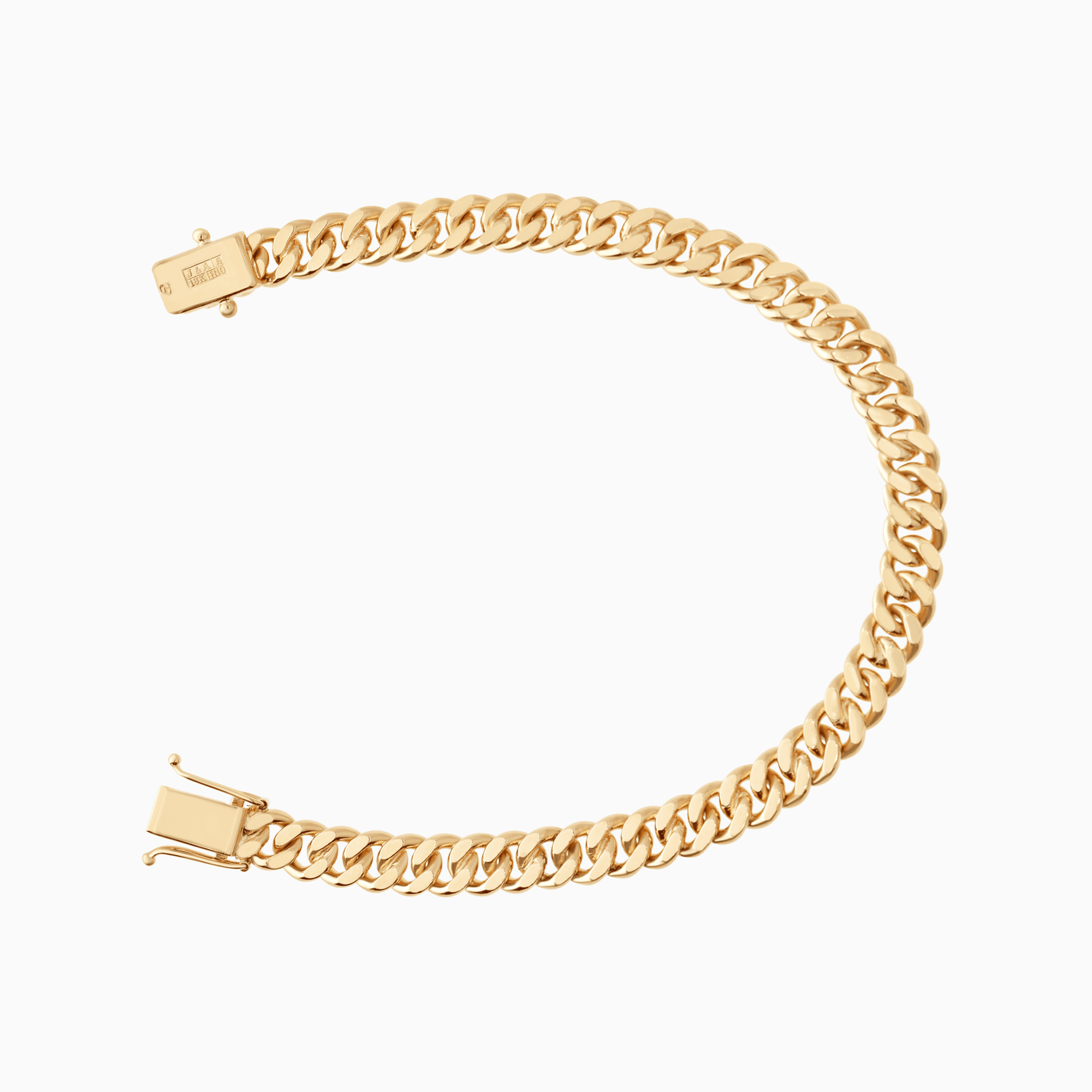 Curb bracelet 28.20g 18K gold