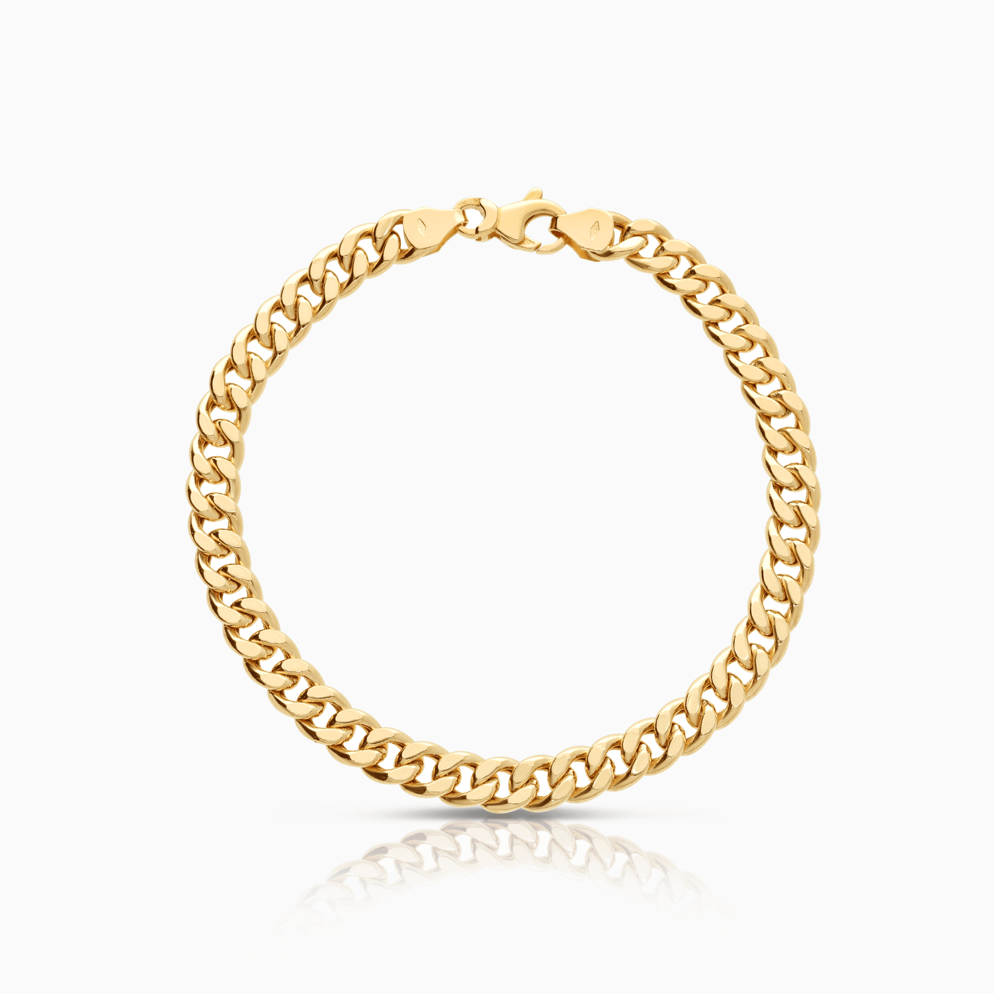Curb Bracelet 14.13g 18K Gold