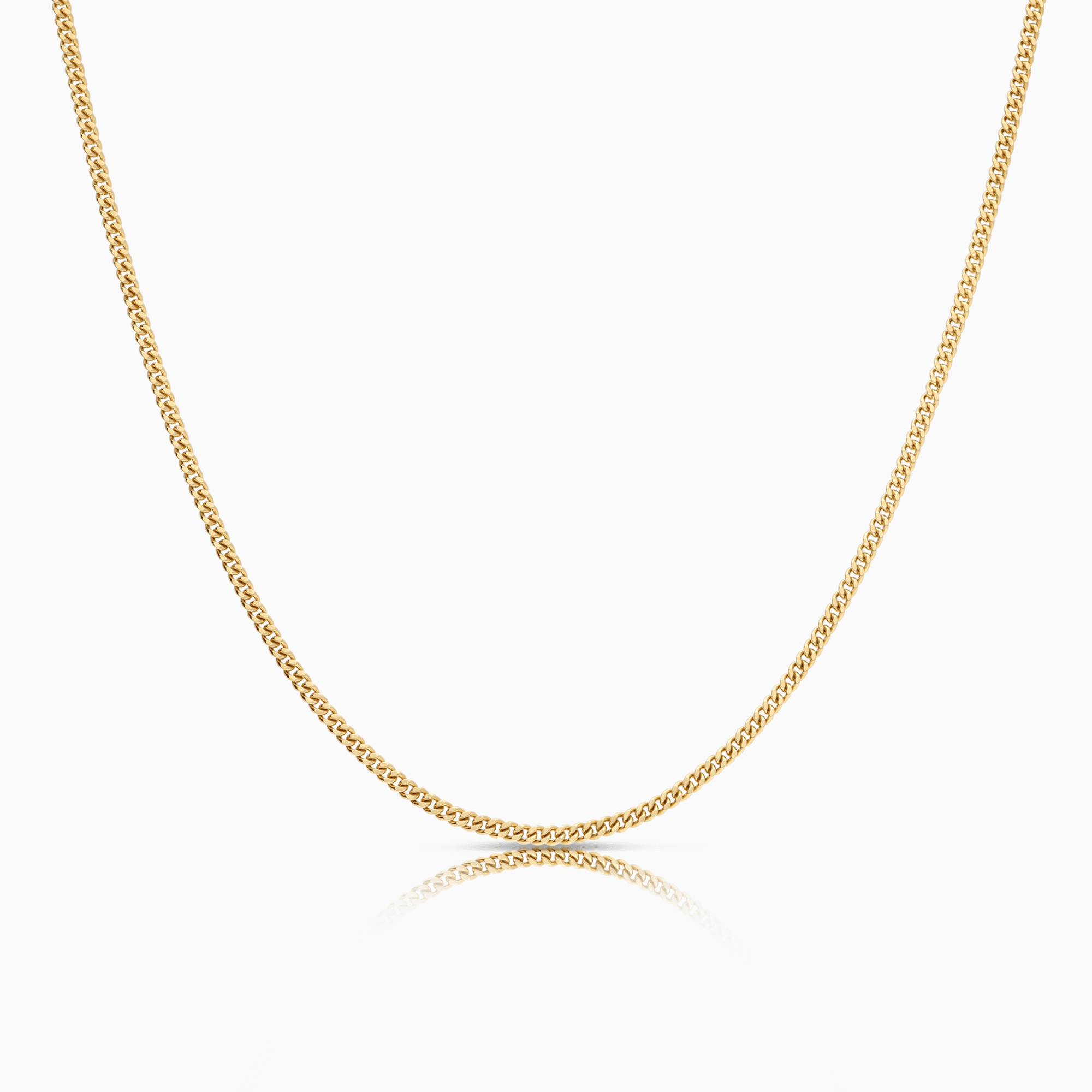 Curb chain 8.90g 18K gold