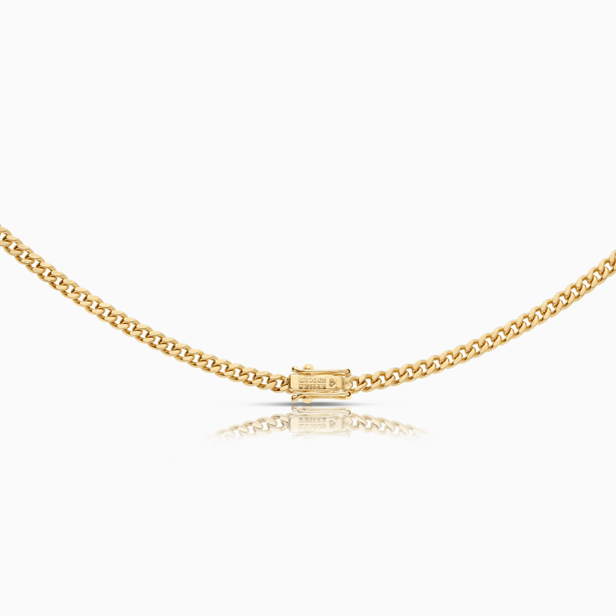 Curb chain 24.68g 18K gold