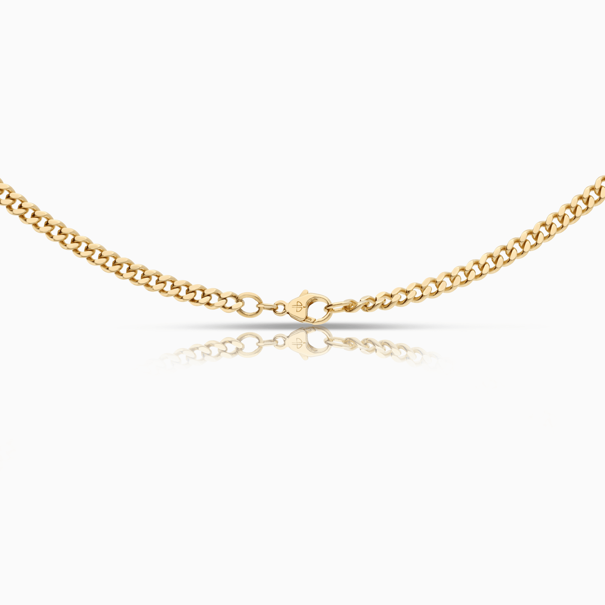 Curb chain 31.45g 18K gold