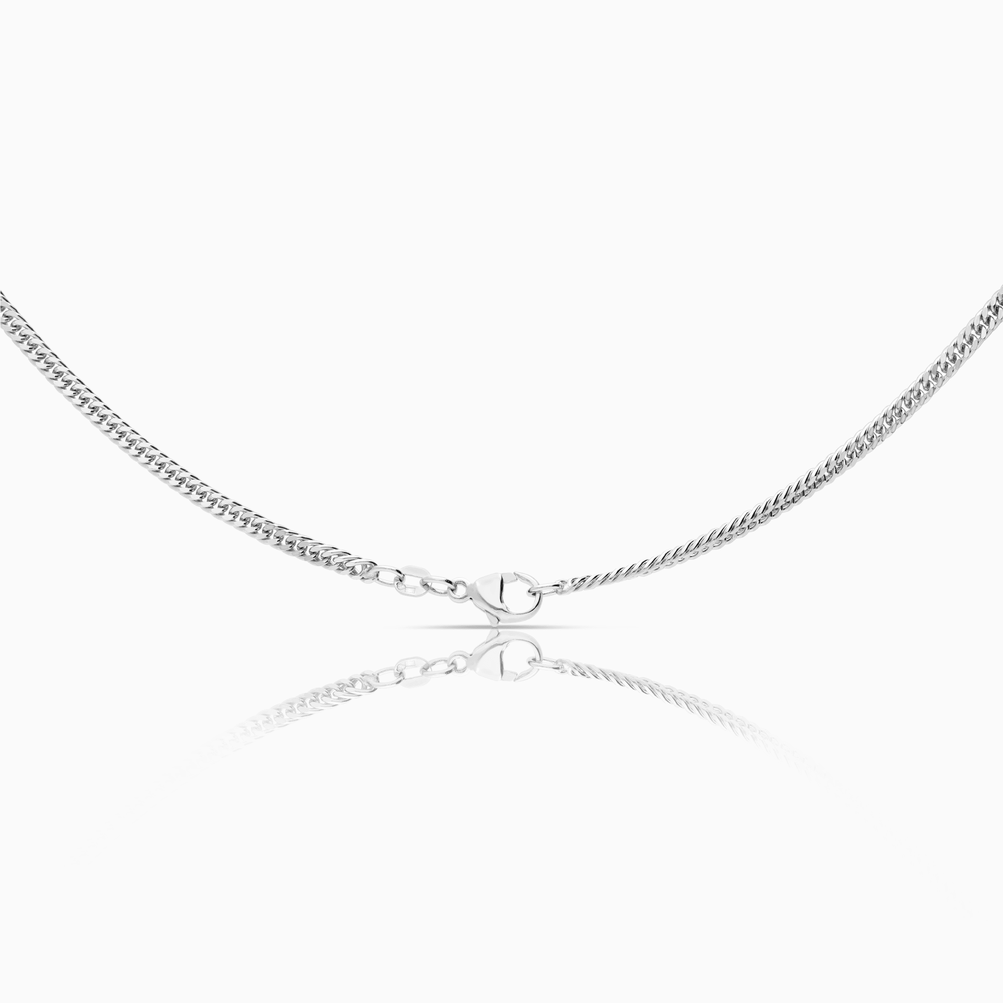 Pansar halsband 15,42g 18K vitguld
