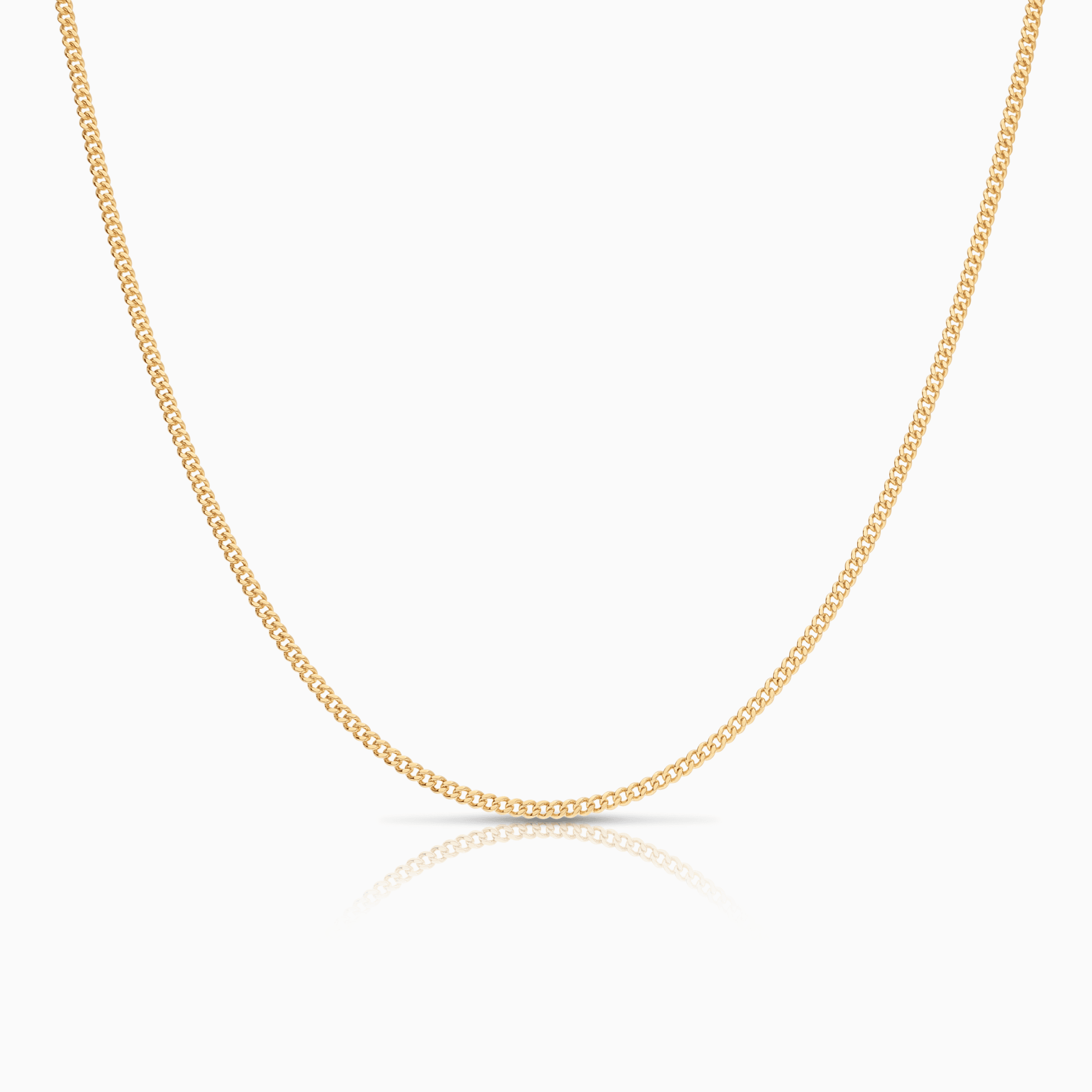 Curb chain 8.82g 18K gold