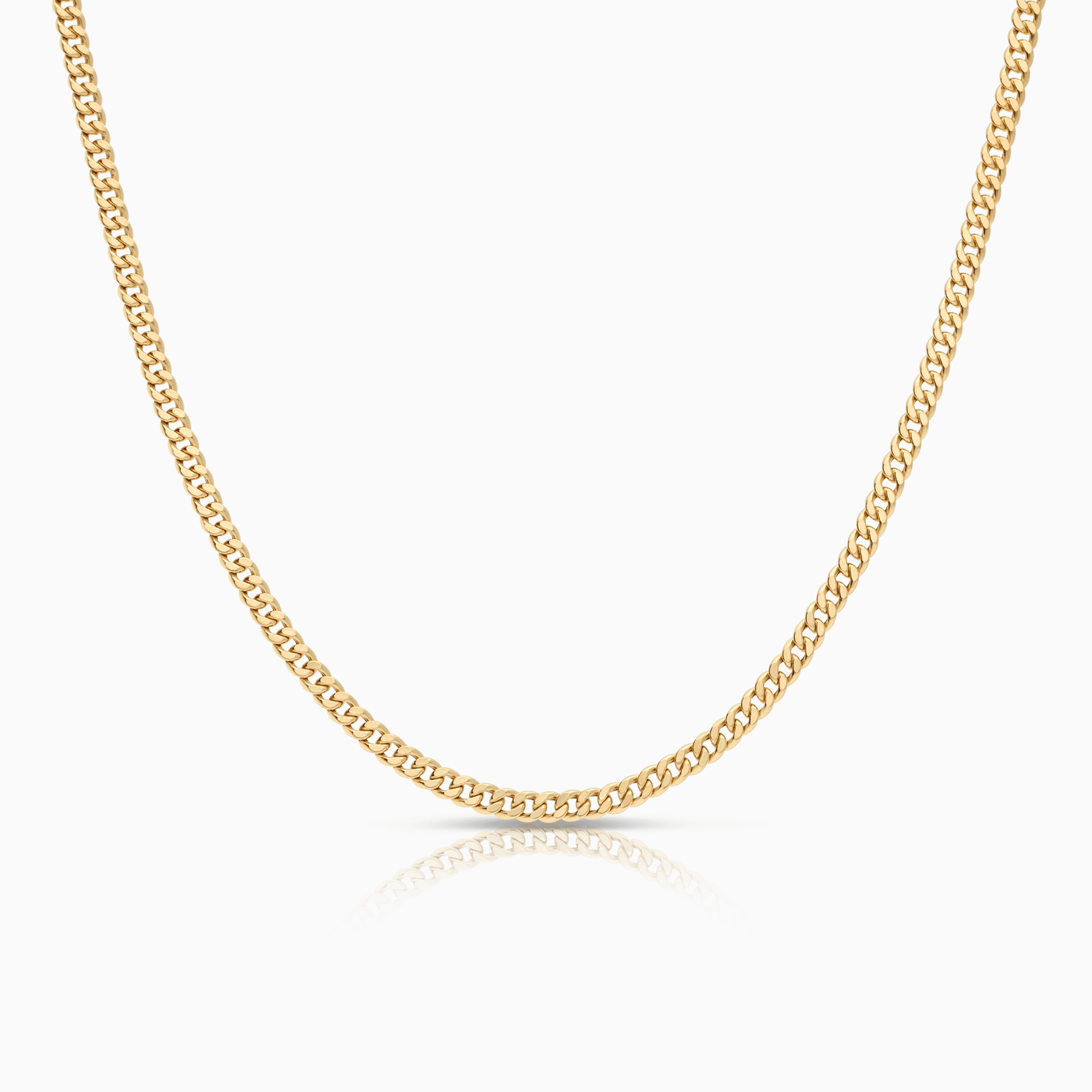 Curb chain 9.56g 18K gold
