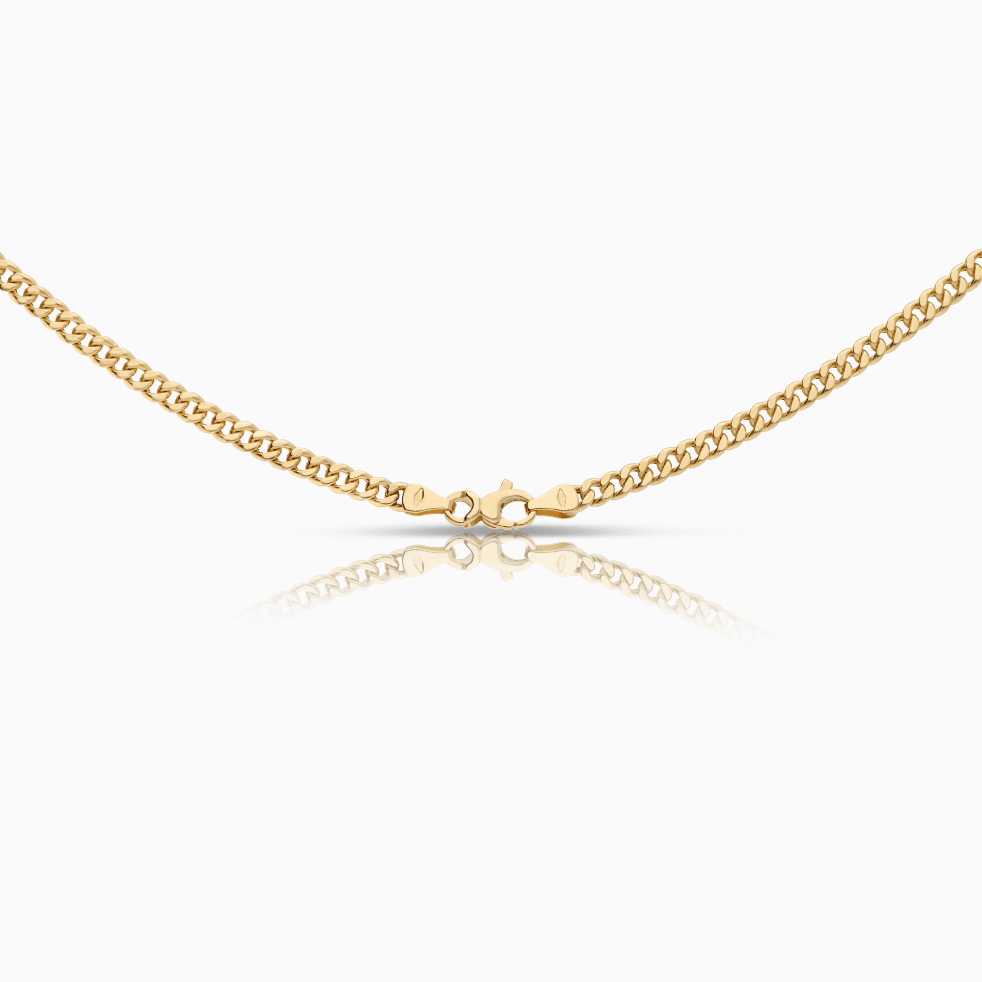 Curb chain 9.56g 18K gold