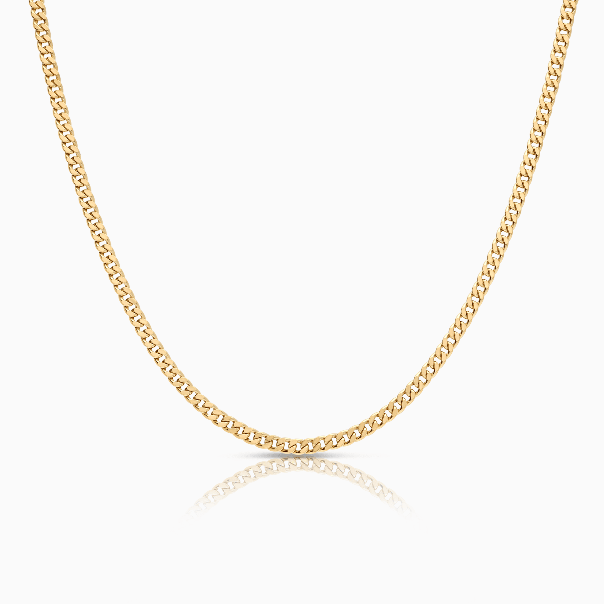 Curb chain 9.55g 18K gold