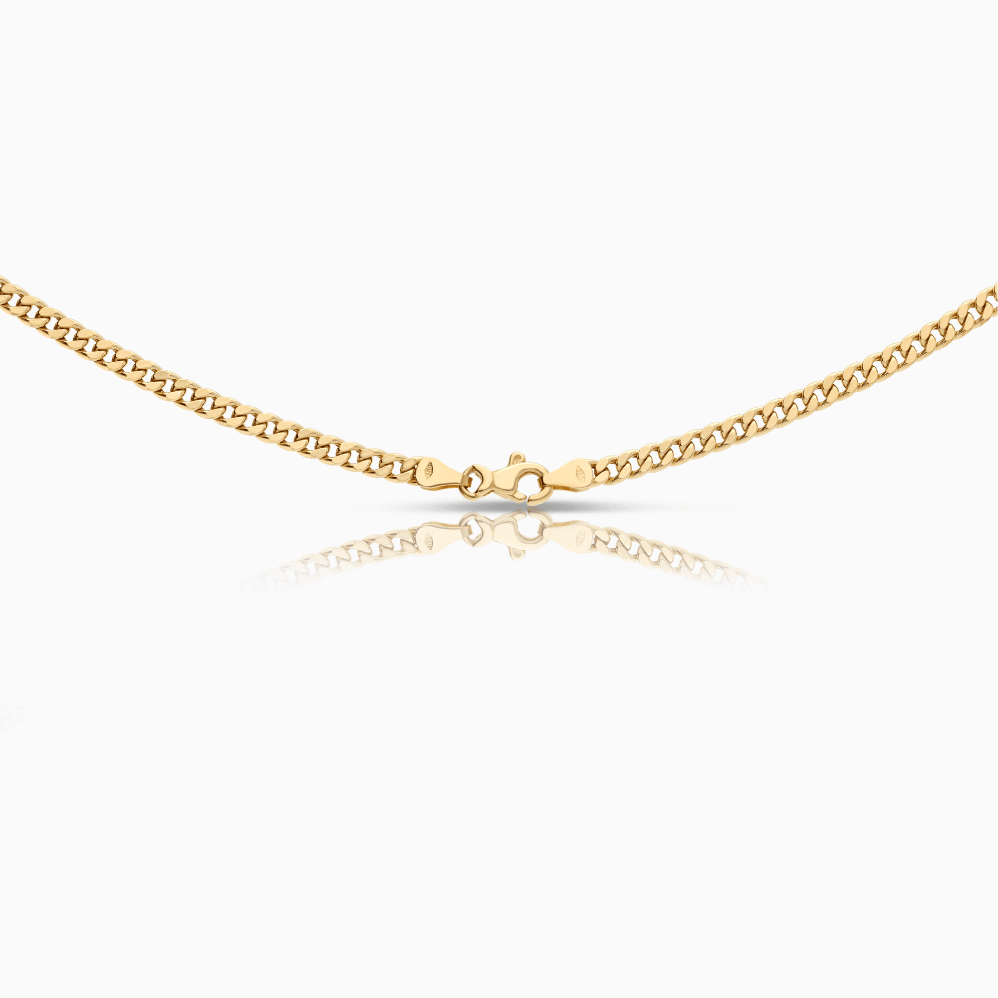 Curb chain 9.55g 18K gold