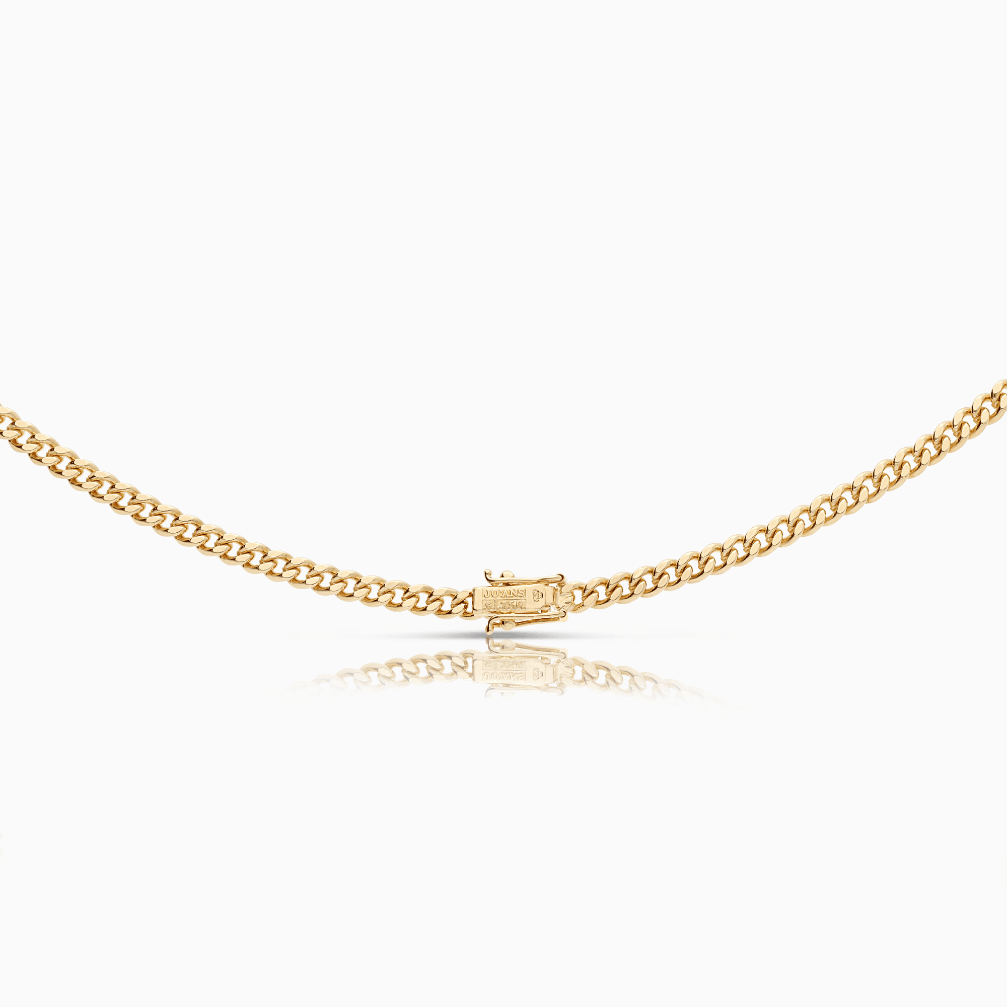 Curb chain 25.02g 18K gold