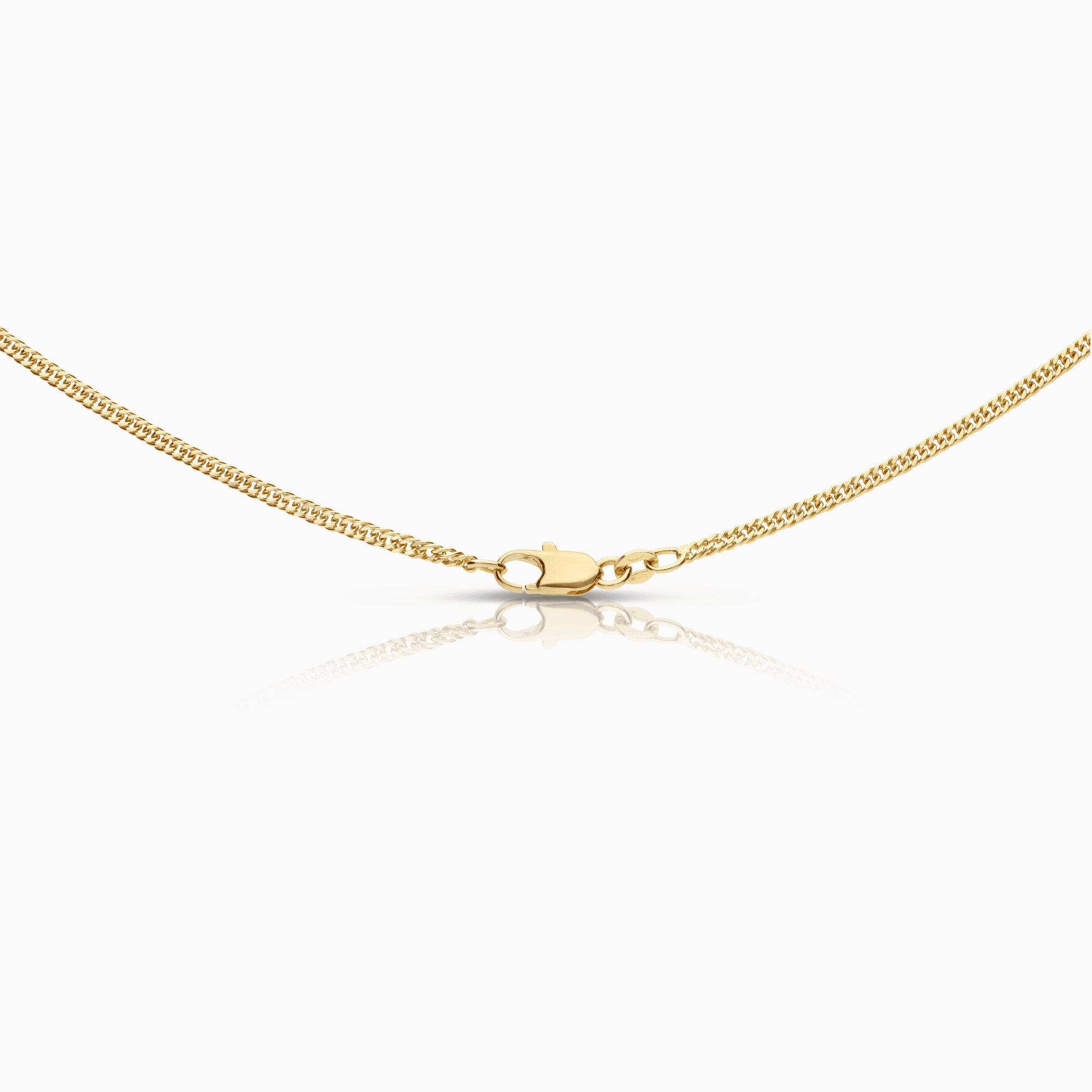 Curb chain 51.5cm 18K gold