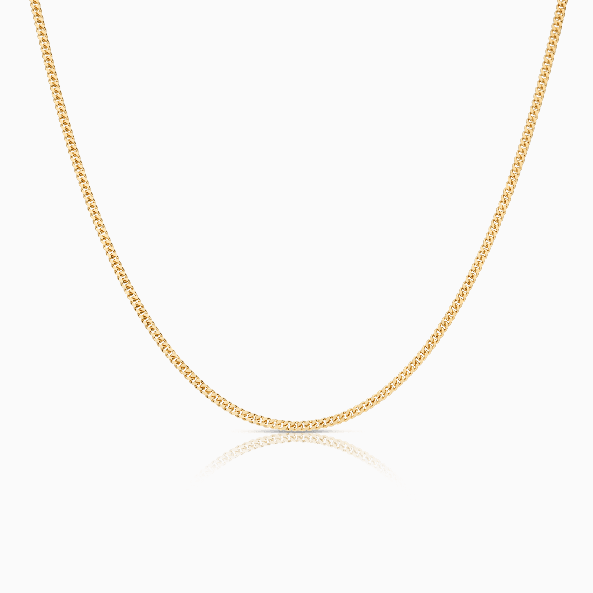 Pansarkedja 44,5cm 18K guld
