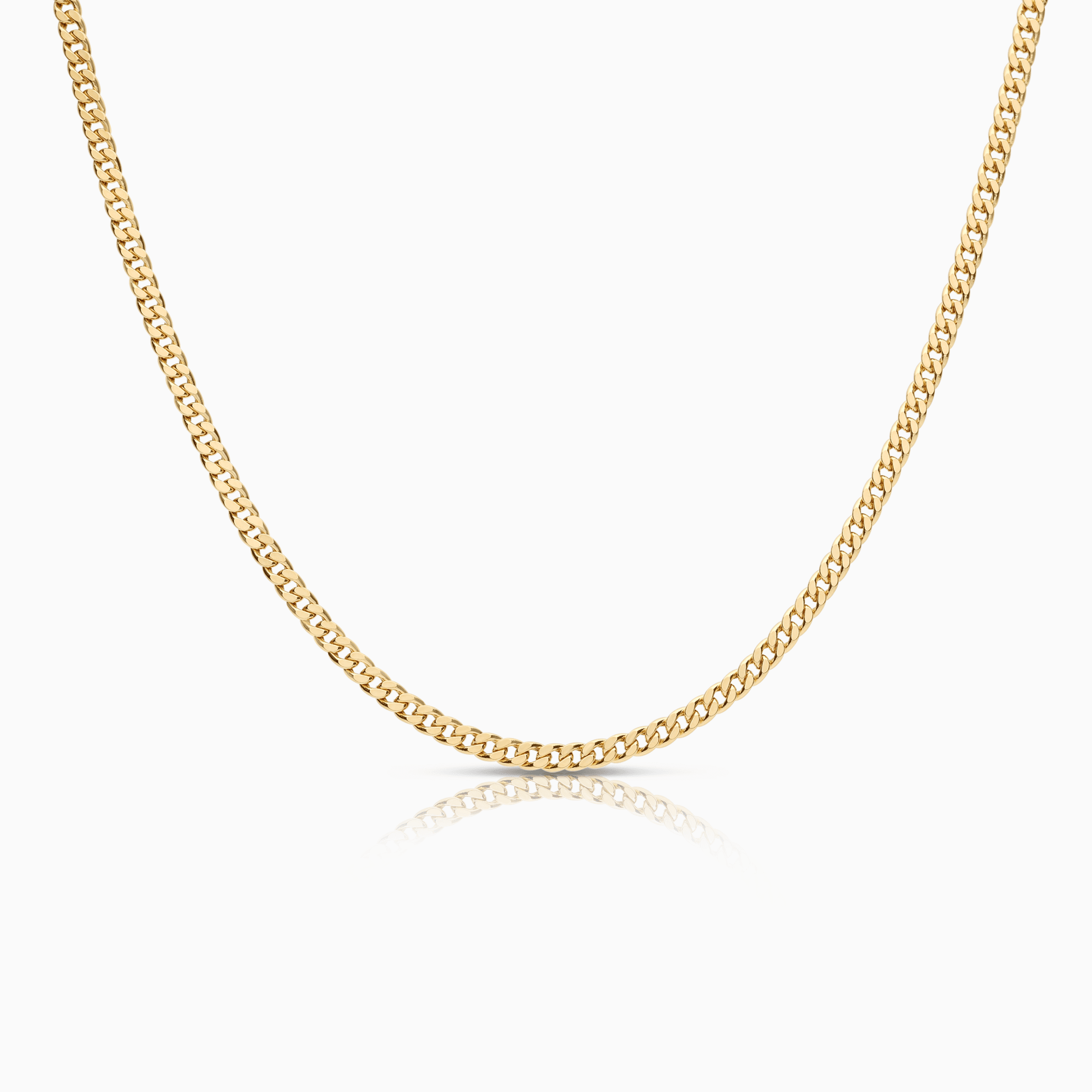 Curb chain 9.14g 18K gold