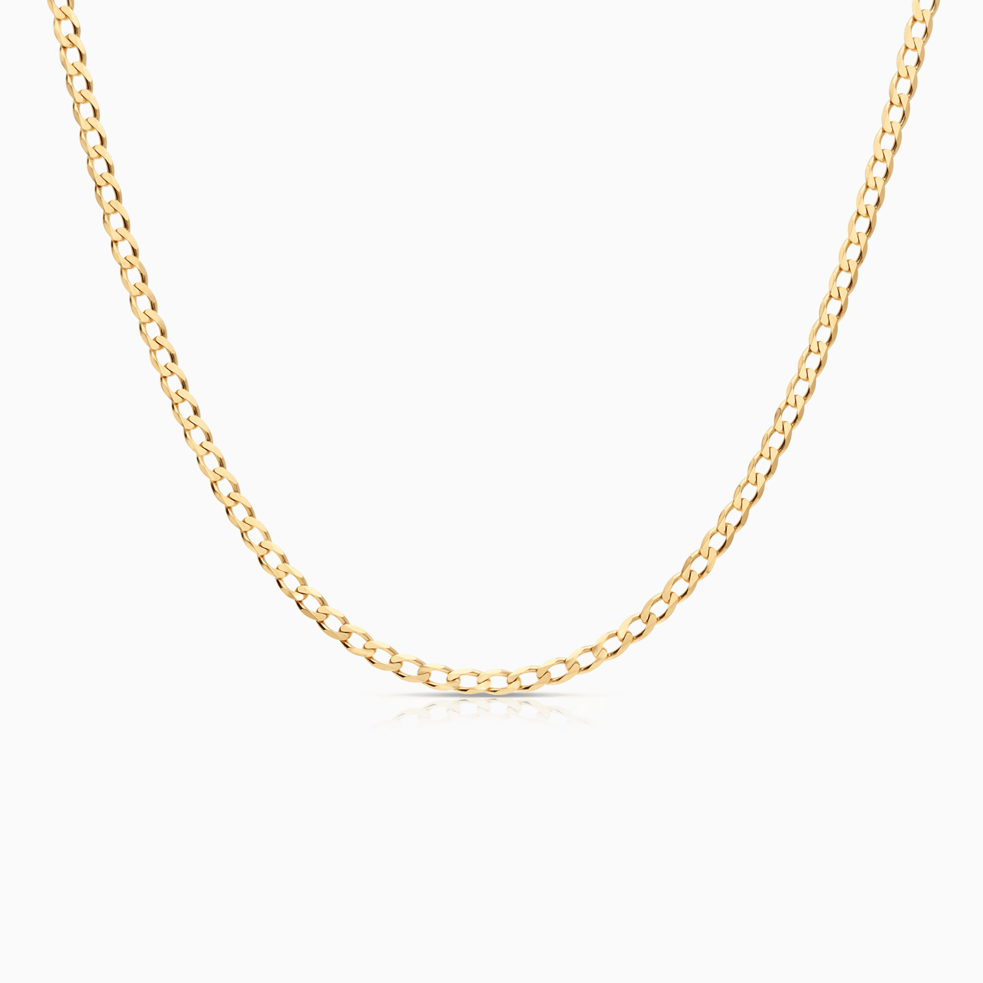 Curb chain 12.04g 18K gold