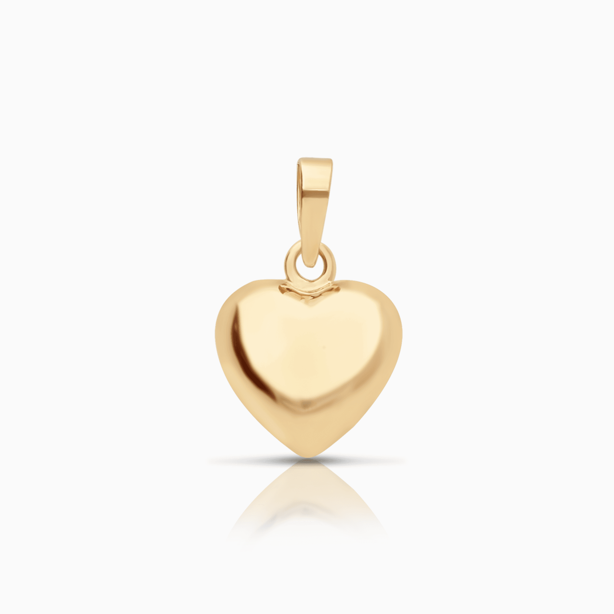 Heart Pendant 1.02g 18K Gold