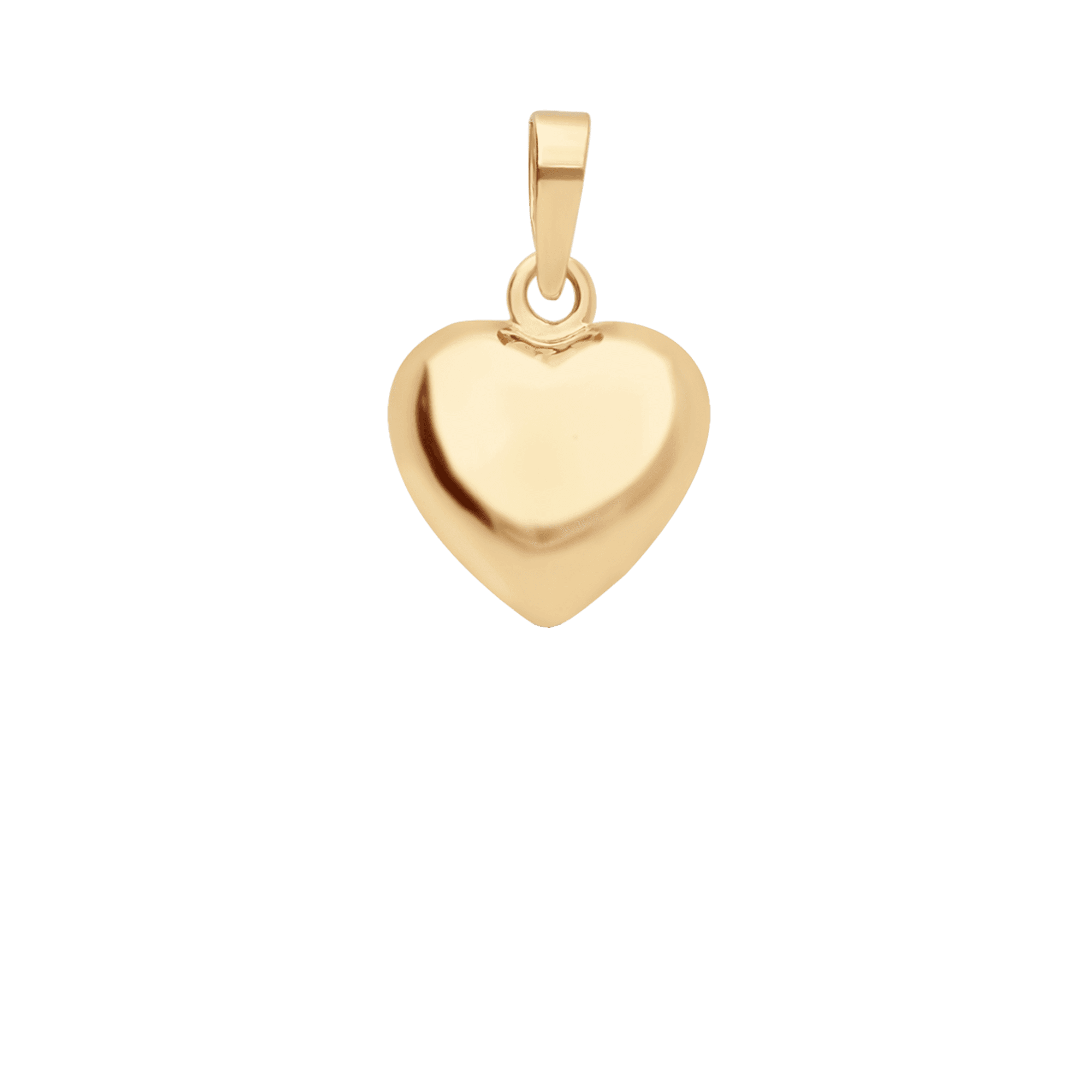 Heart Pendant 1.02g 18K Gold