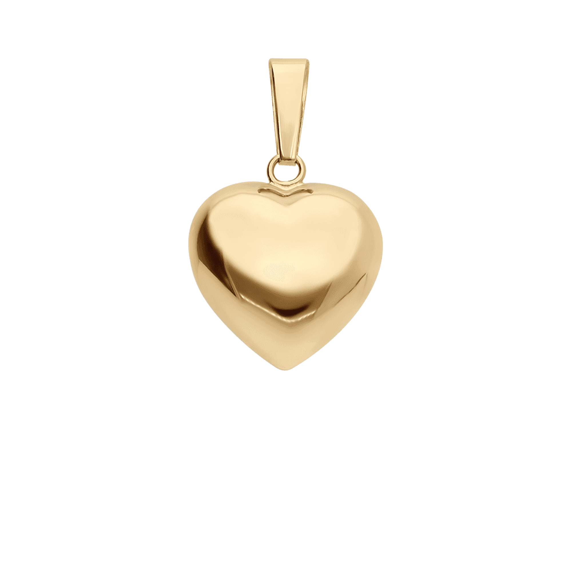 Heart pendant 0.85g 18K gold